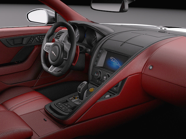 Jaguar f-type coupe C-X16 3D model_10