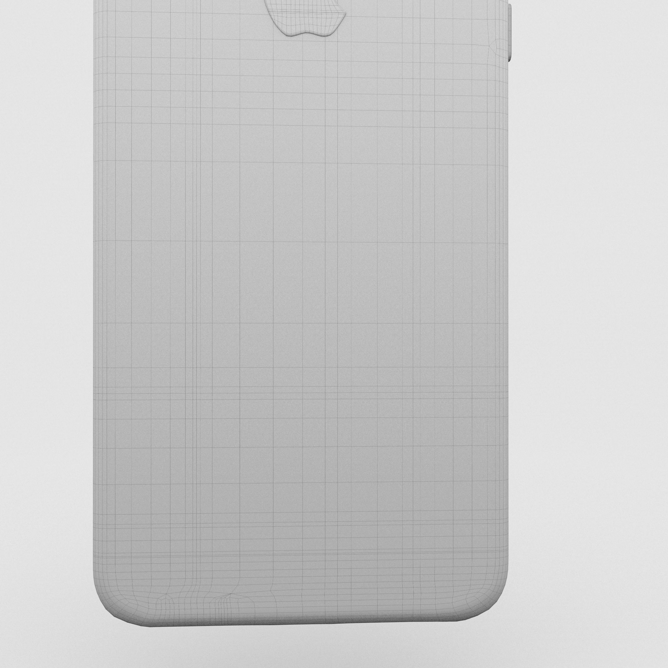 iPhone 6 Plus Gold Plated Low-poly 3D model_20