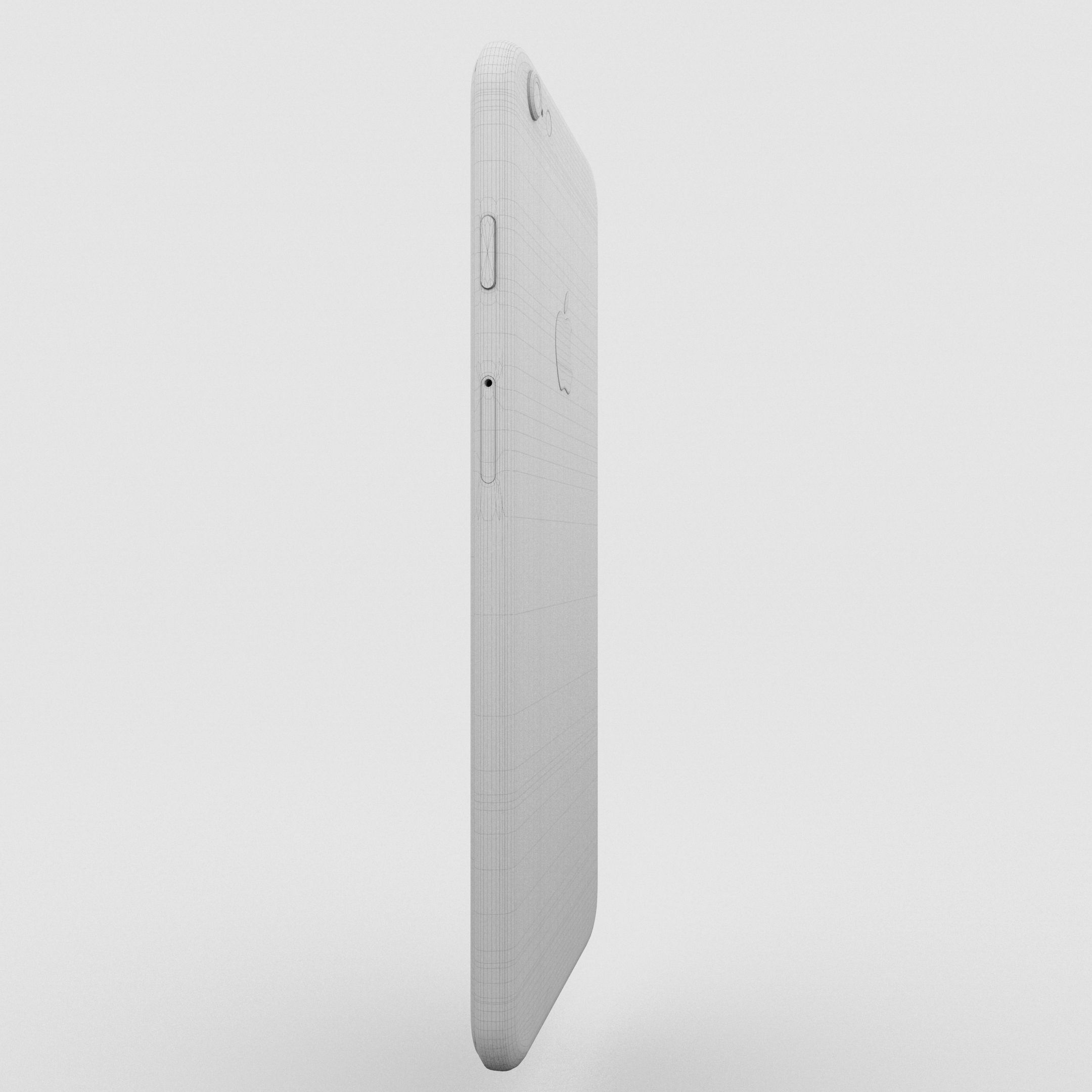 iPhone 6 Plus Gold Plated Low-poly 3D model_51