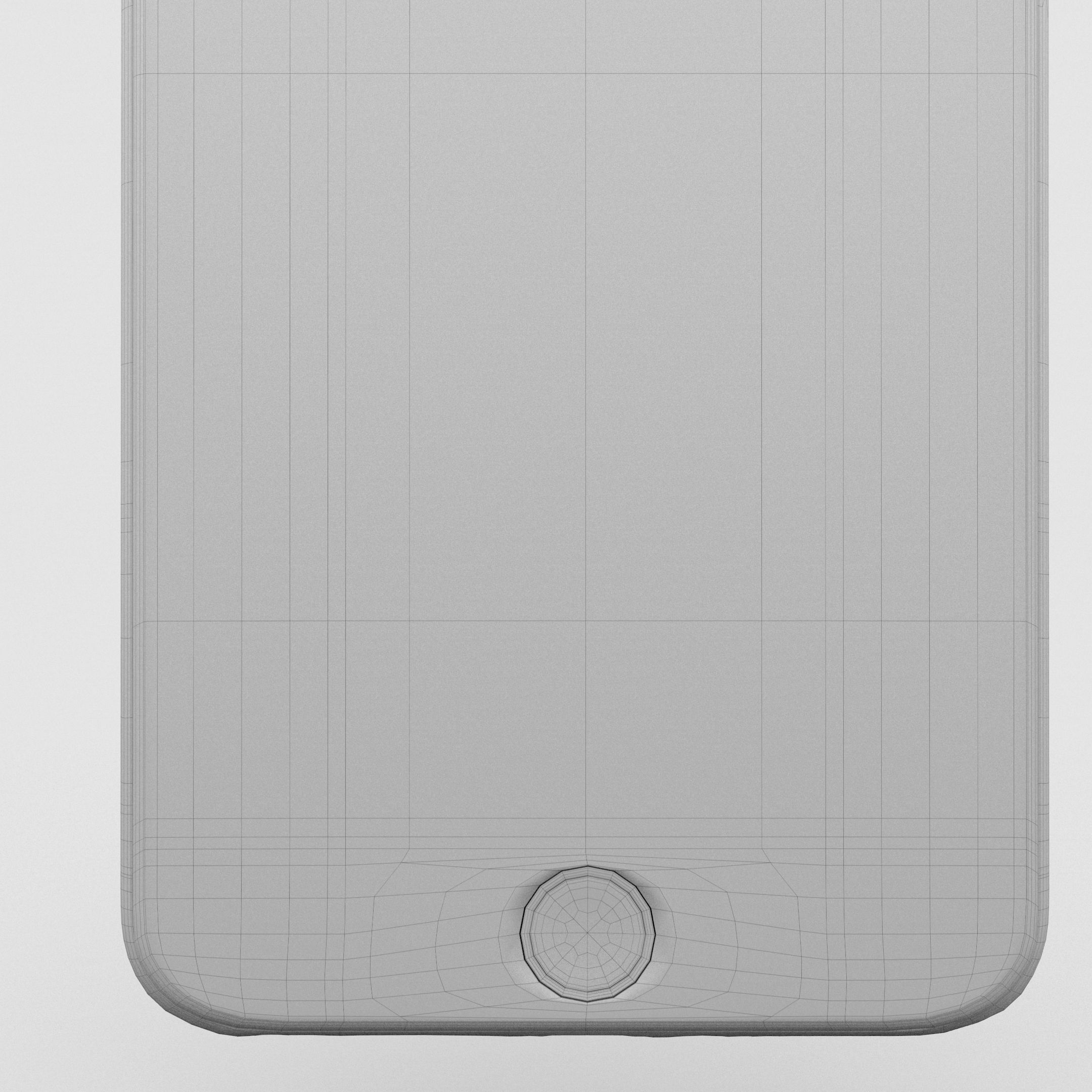 iPhone 6 Plus Gold Plated Low-poly 3D model_74