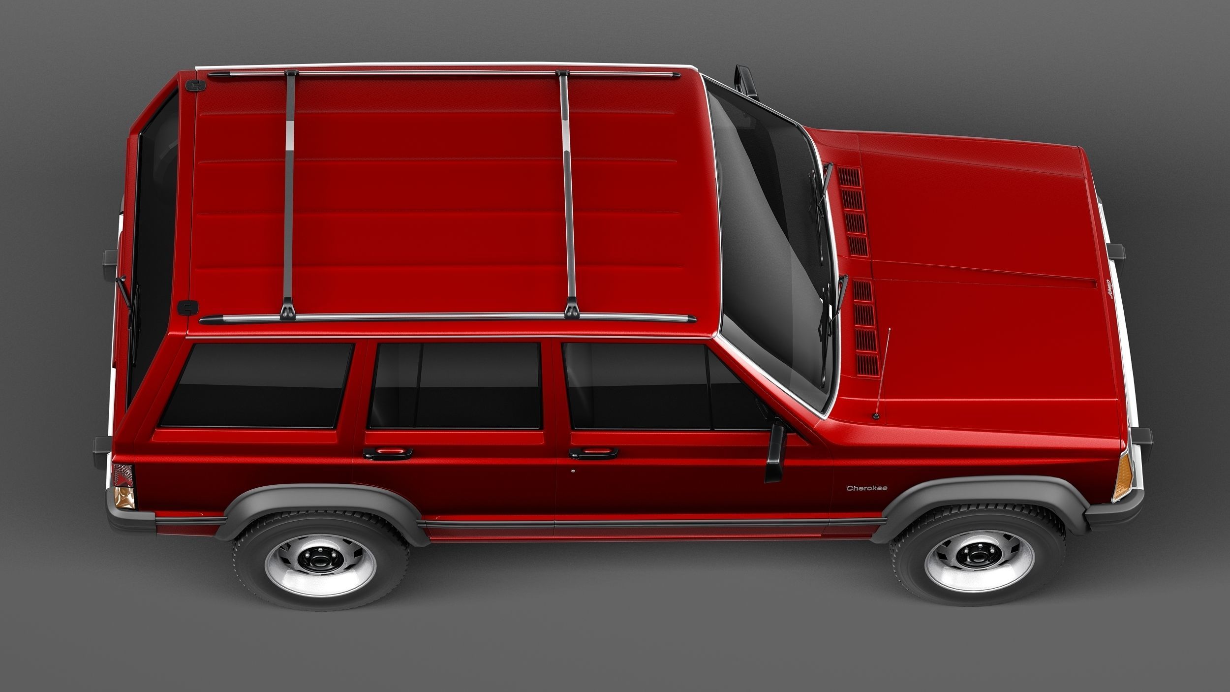 Jeep Cherokee 1984 1996 3D model_7