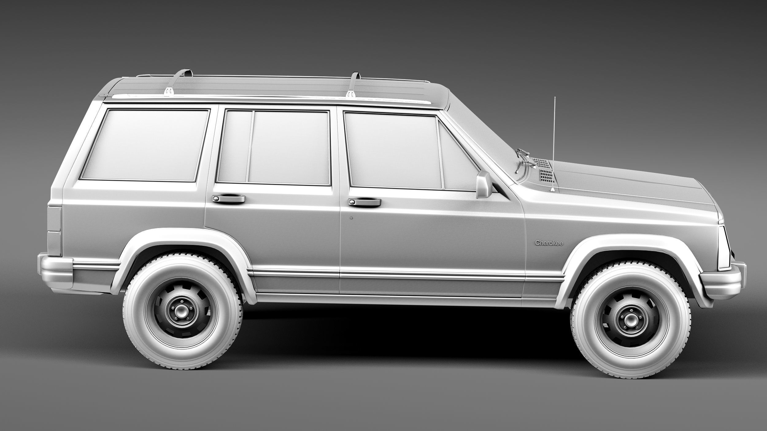Jeep Cherokee 1984 1996 3D model_14