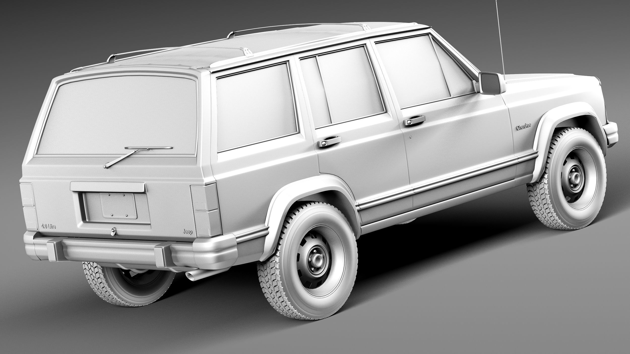 Jeep Cherokee 1984 1996 3D model_12