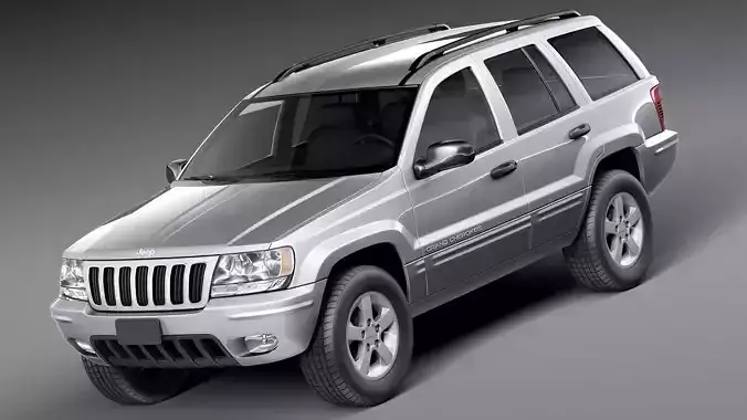 Jeep Grand Cherokee 1999-2005 3D model