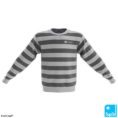 Unisex Sweater 3D model