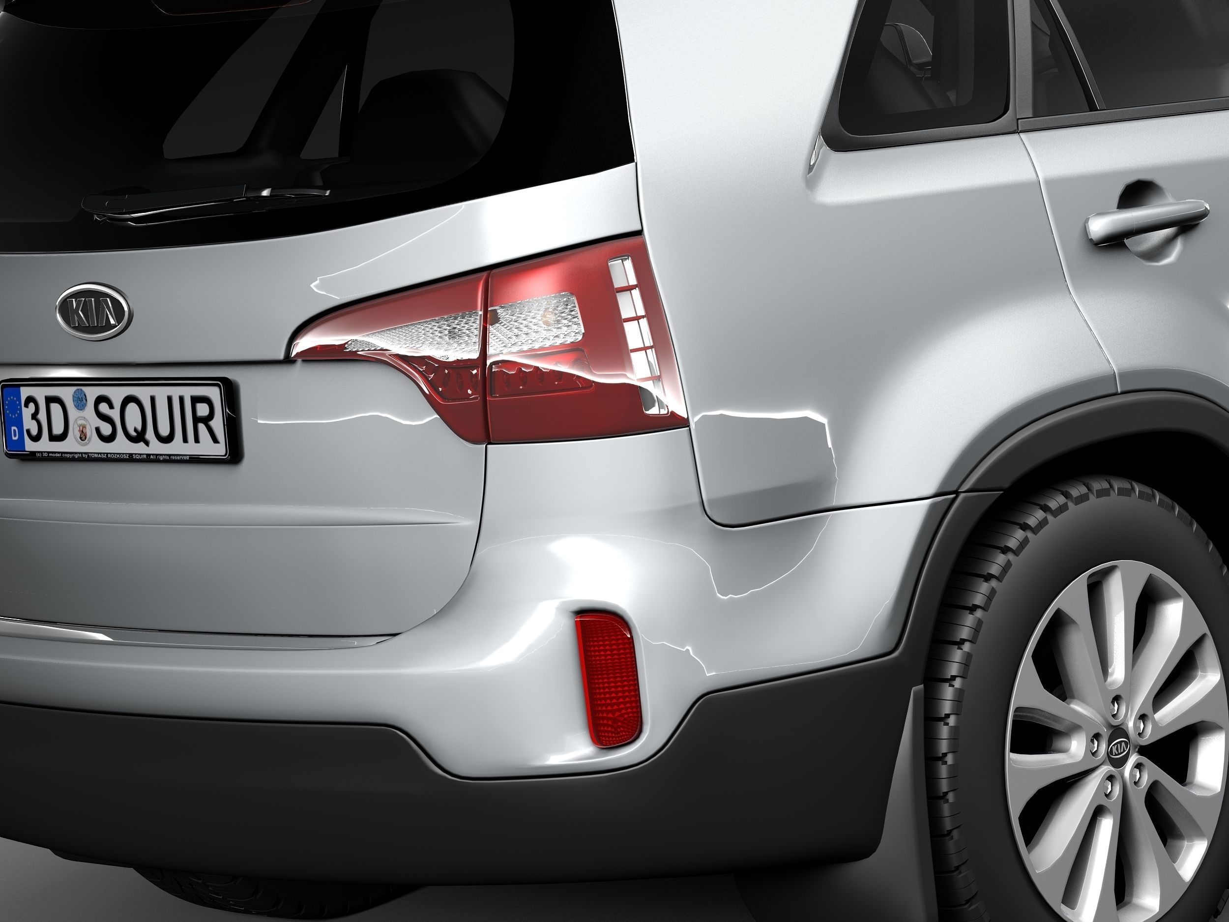 Kia Sorento 2014 3D model_3