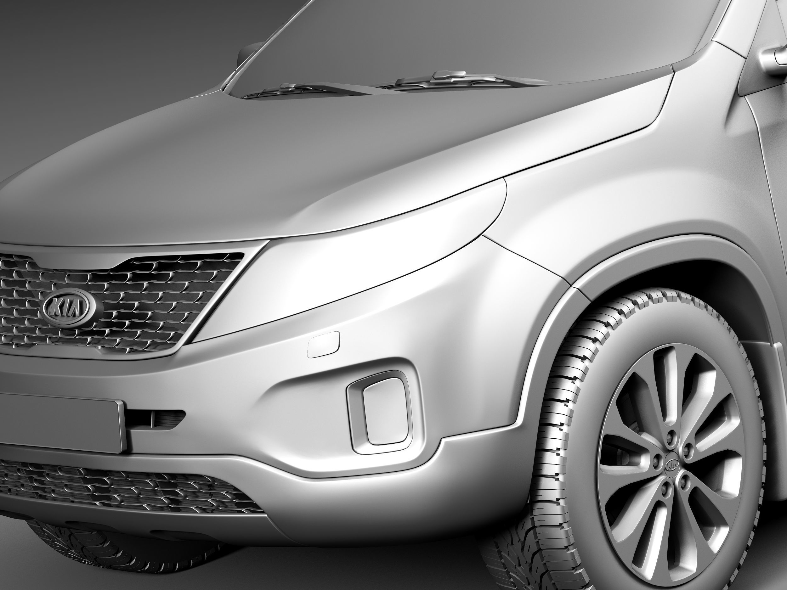 Kia Sorento 2014 3D model_10