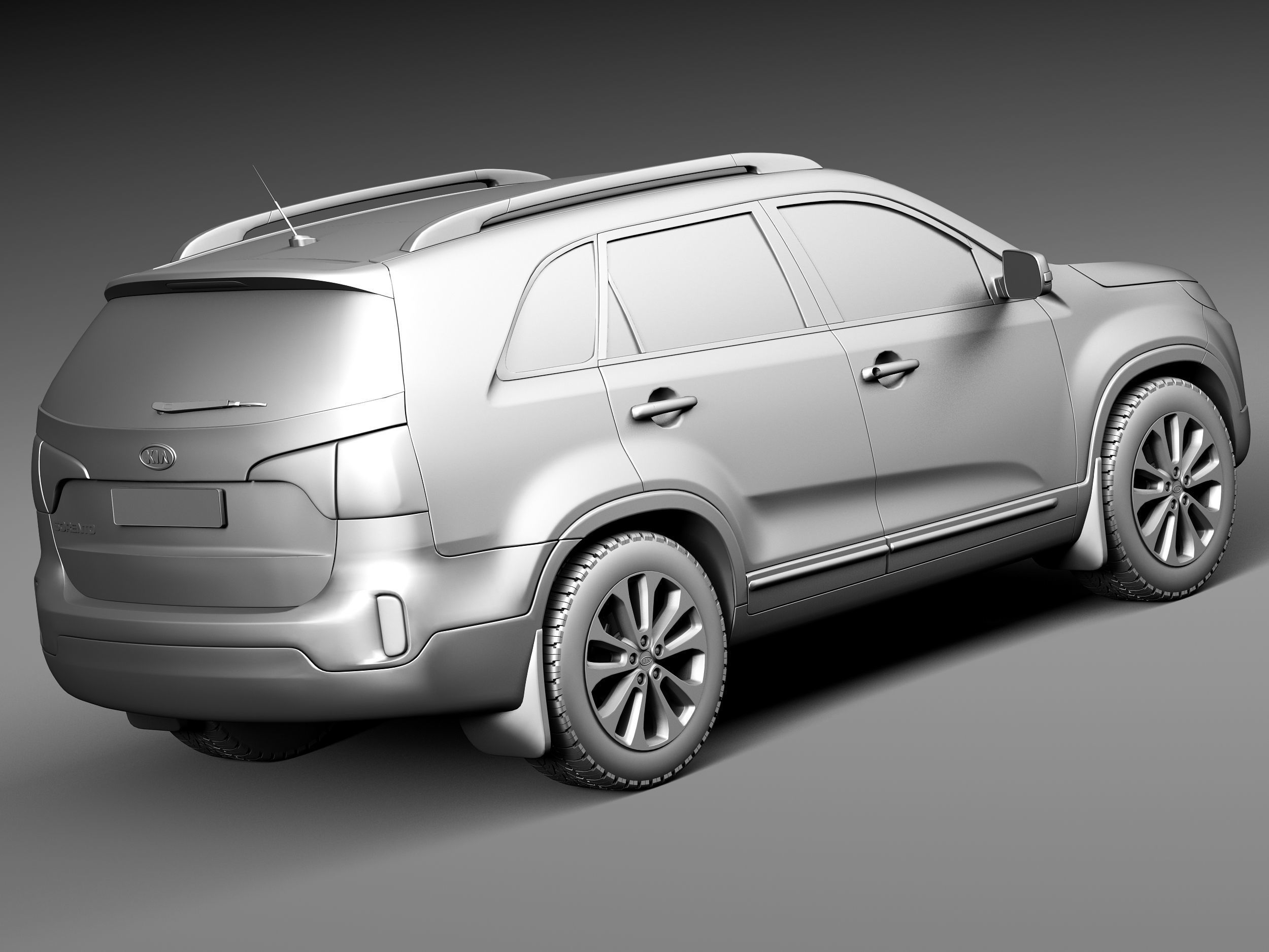 Kia Sorento 2014 3D model_12