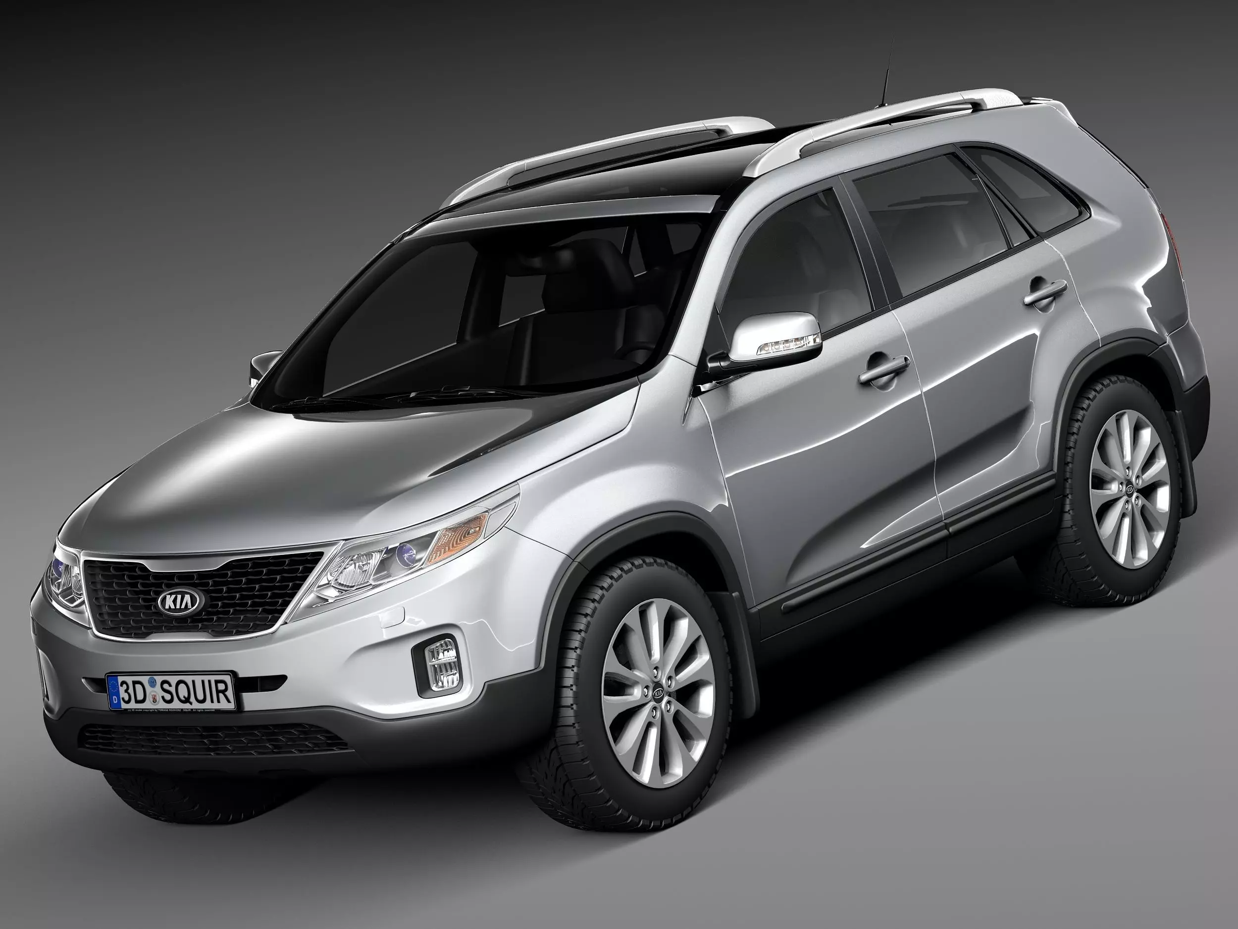 Kia Sorento 2014 3D model_0