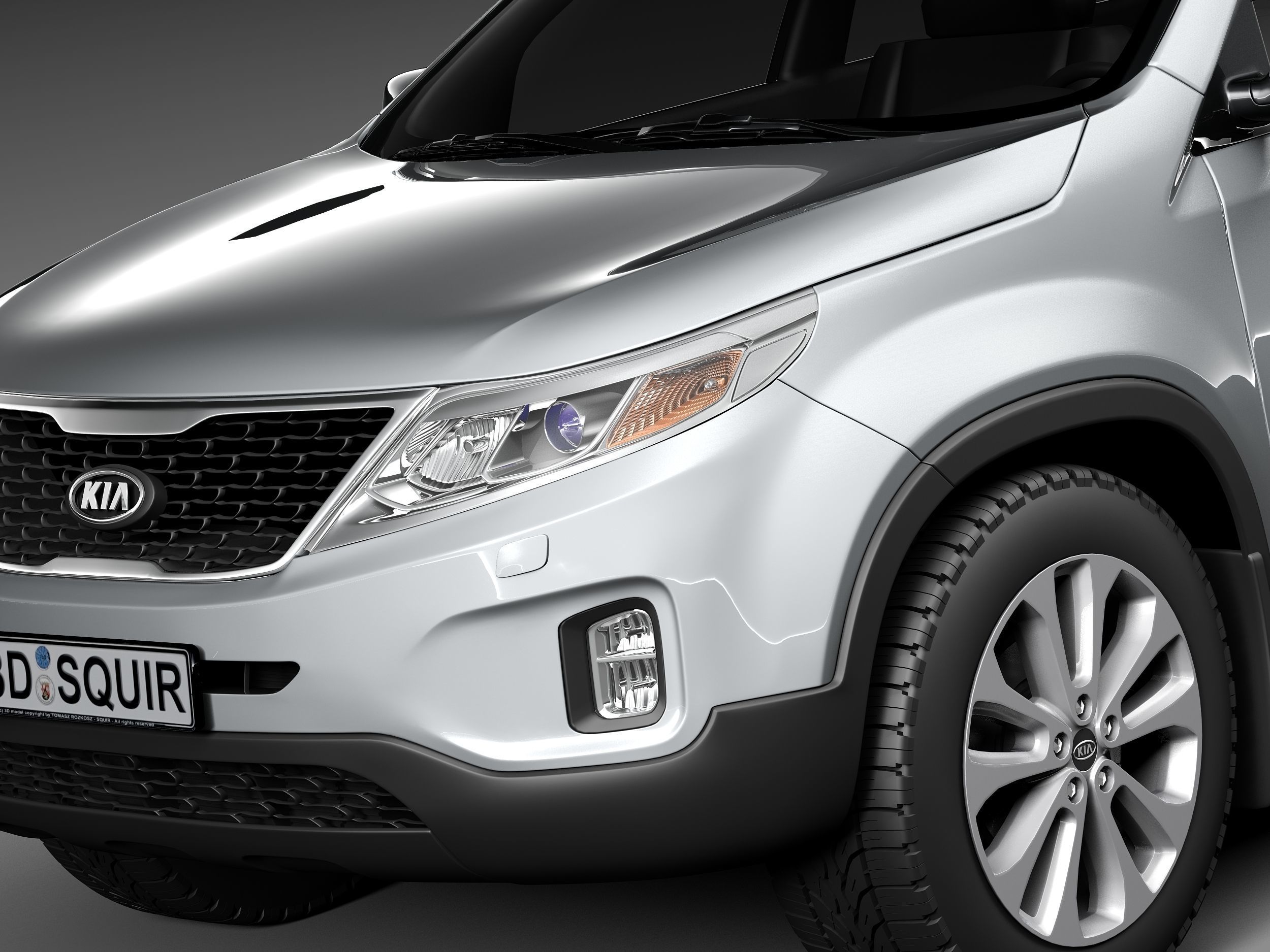 Kia Sorento 2014 3D model_2