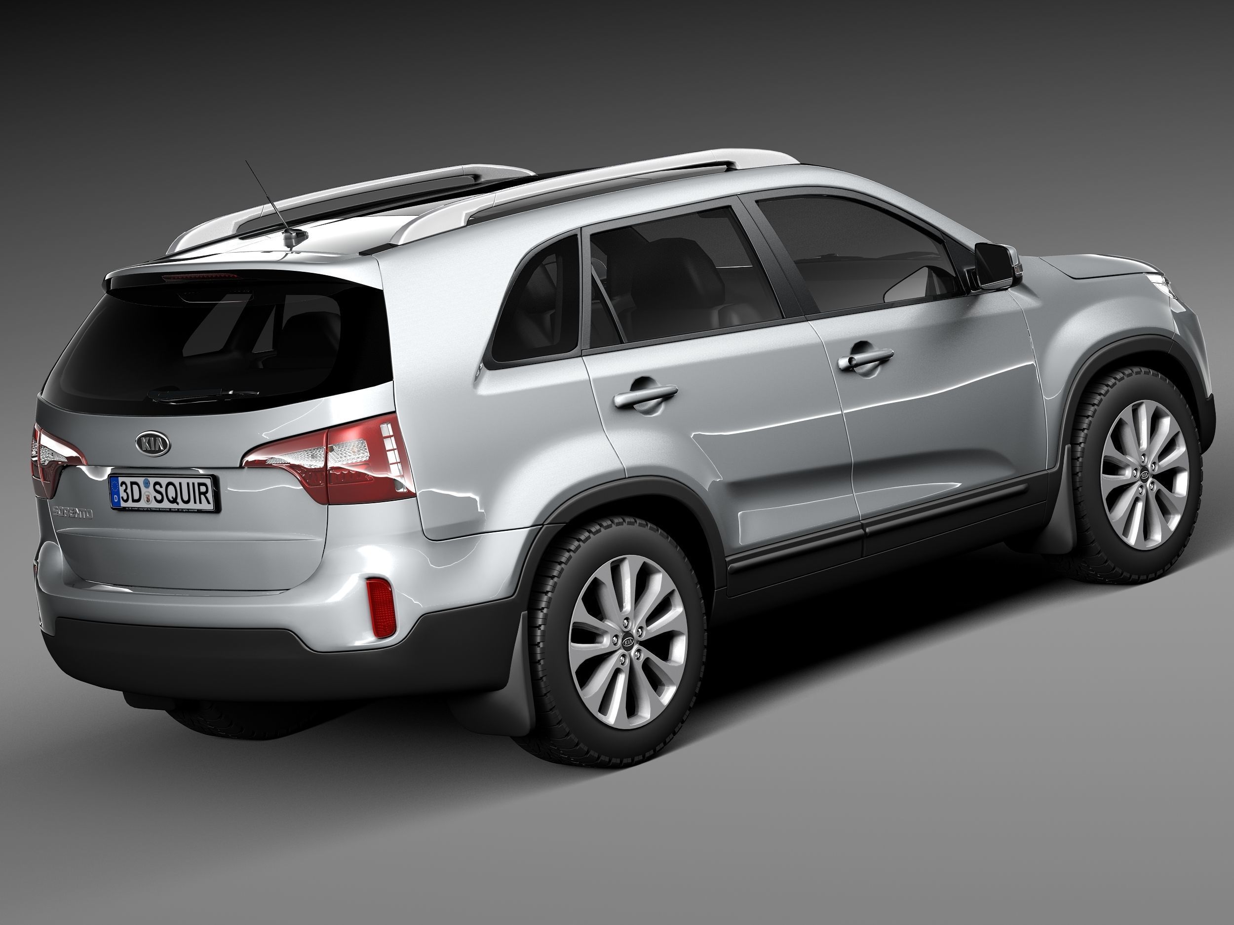 Kia Sorento 2014 3D model_4