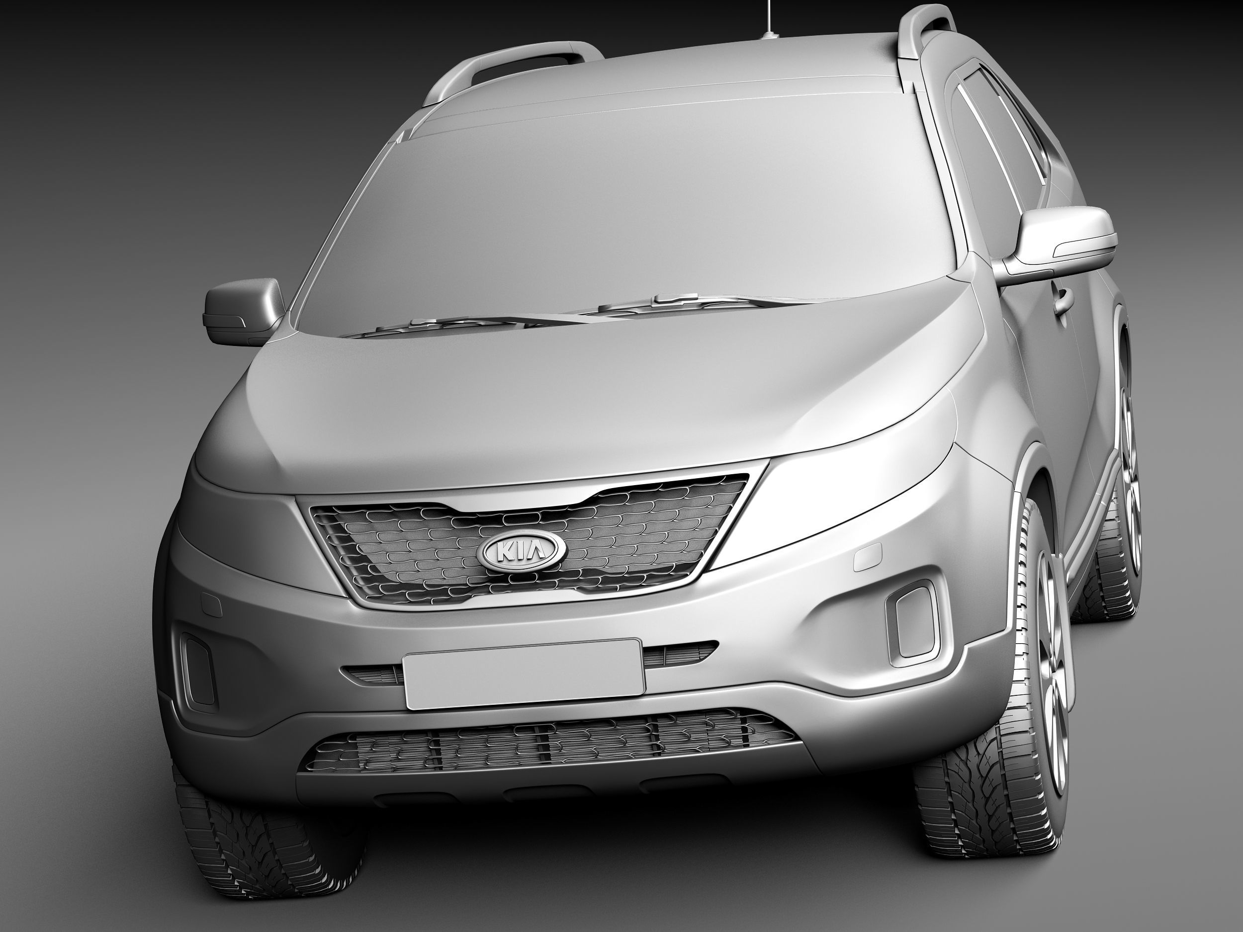 Kia Sorento 2014 3D model_9