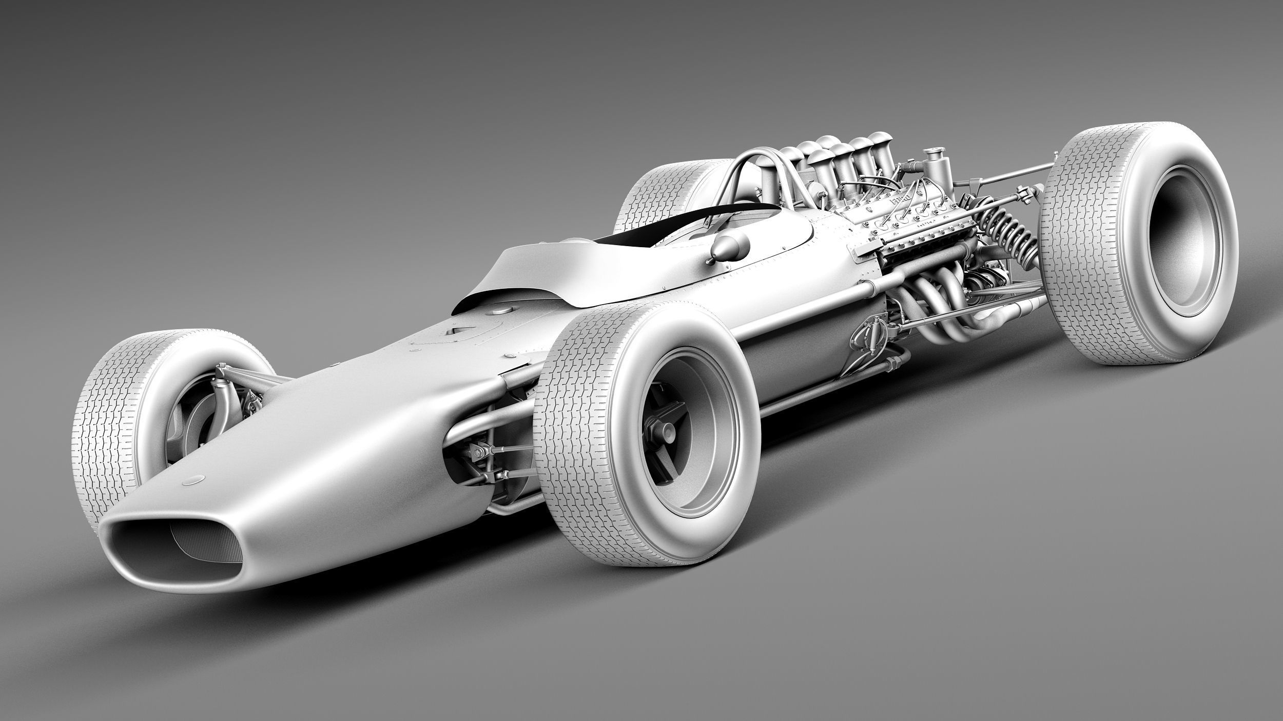 Lotus 49 1967-1970 3D model_8