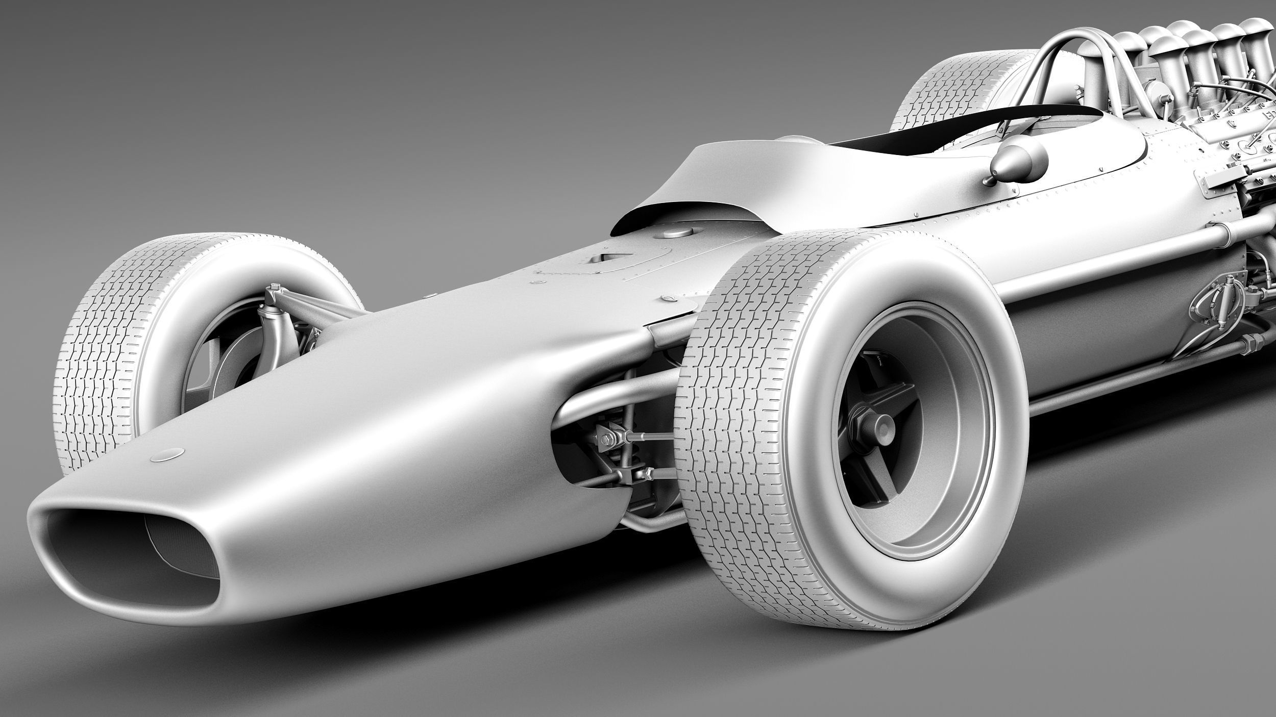 Lotus 49 1967-1970 3D model_10