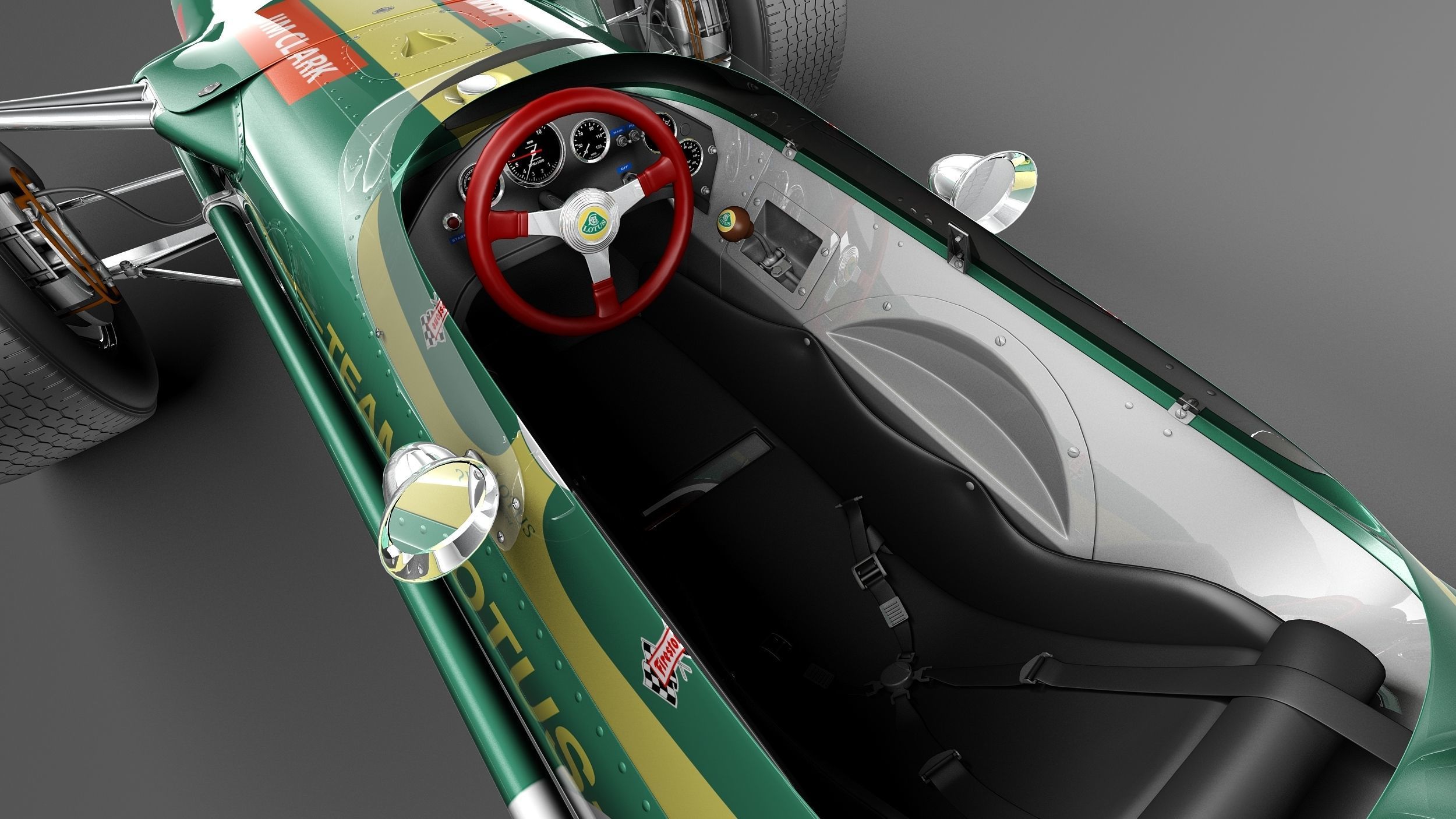Lotus 49 1967-1970 3D model_16