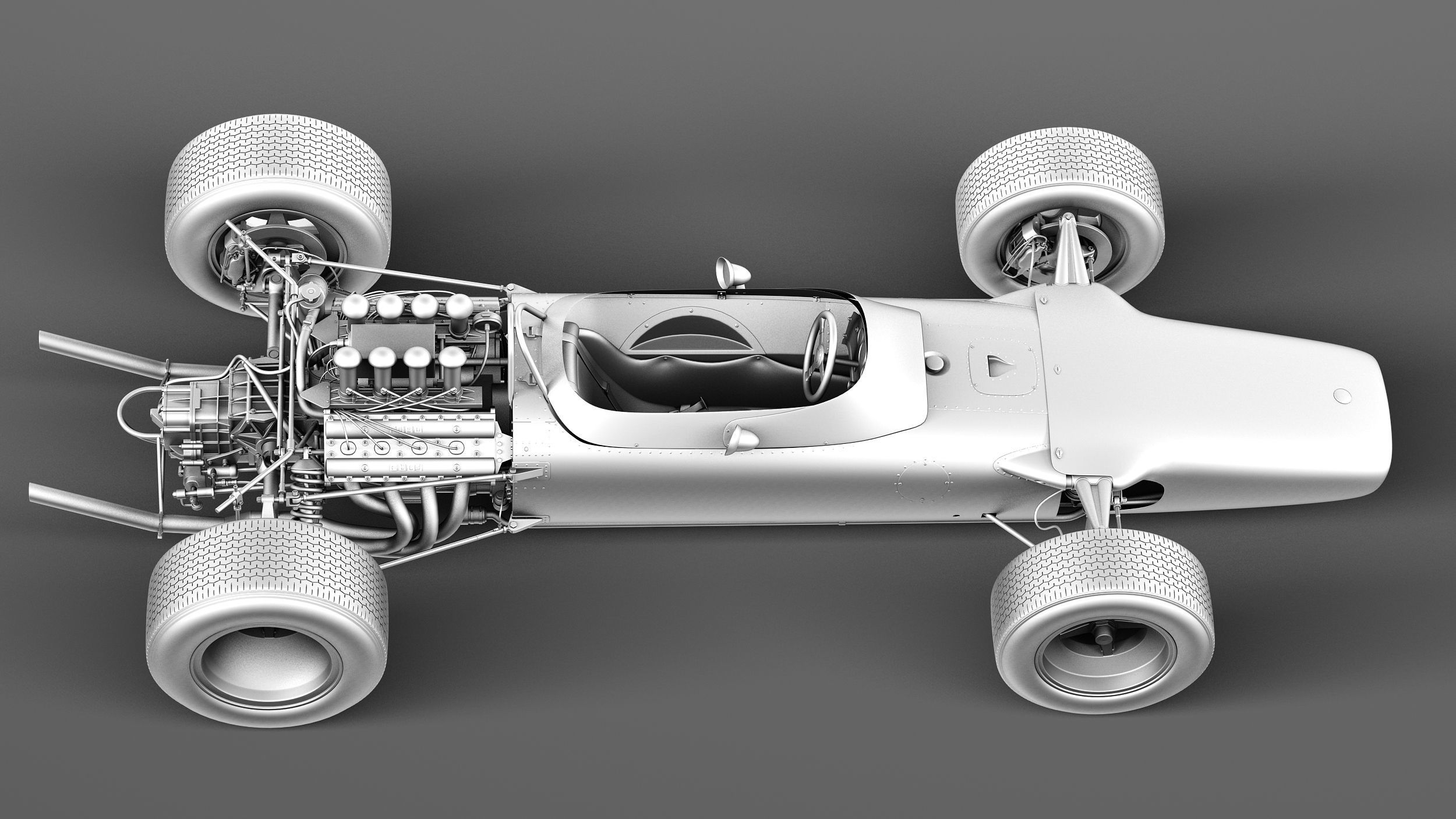 Lotus 49 1967-1970 3D model_15