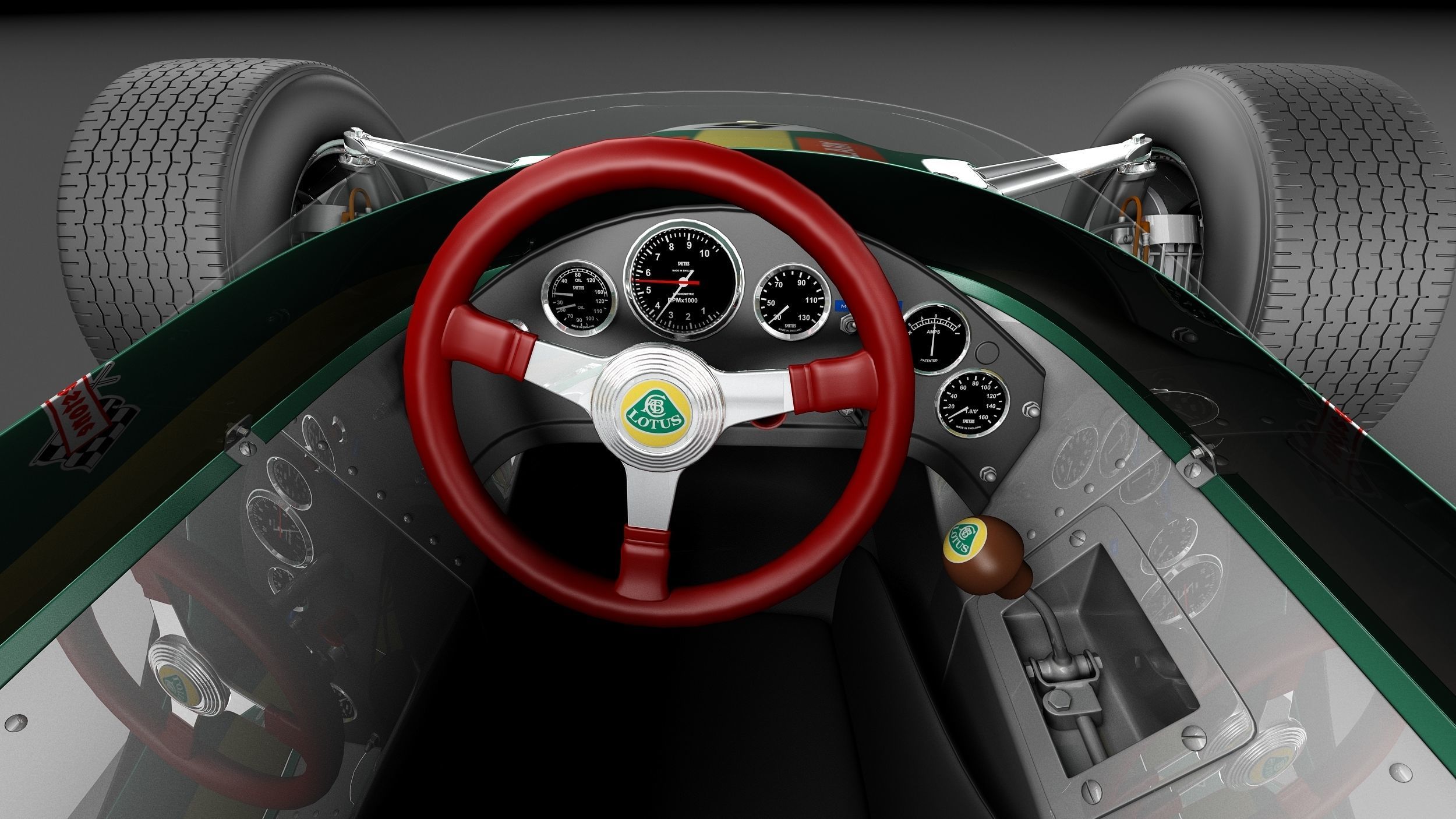 Lotus 49 1967-1970 3D model_17