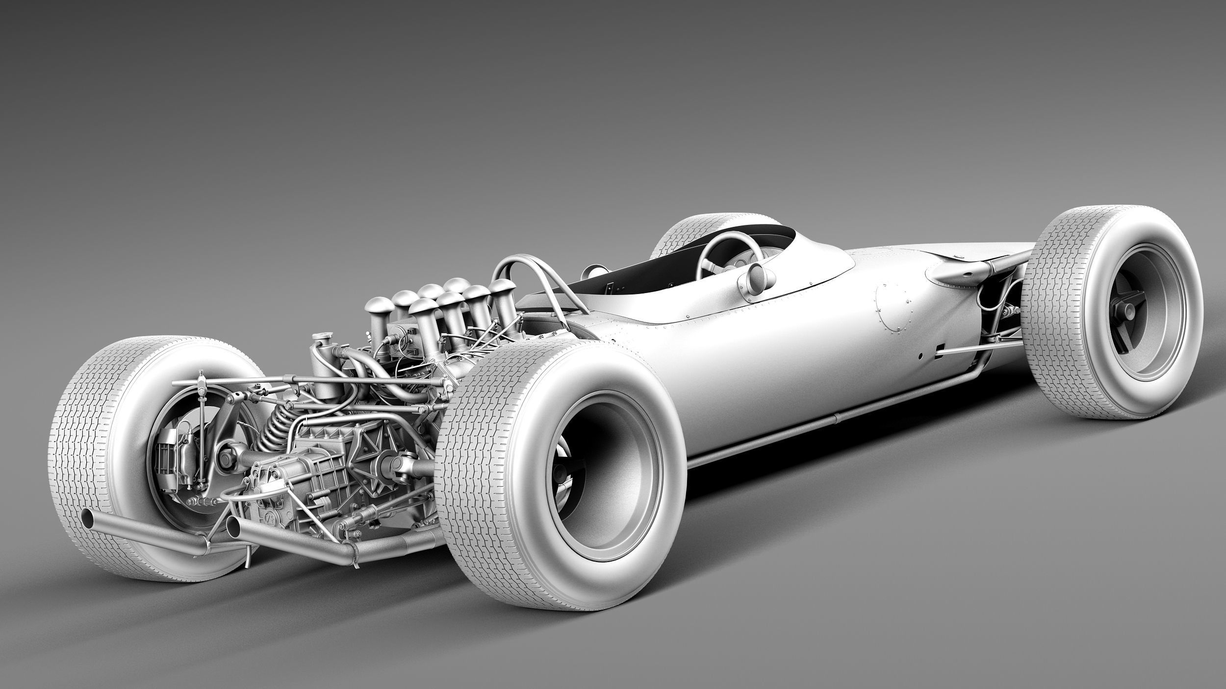 Lotus 49 1967-1970 3D model_12