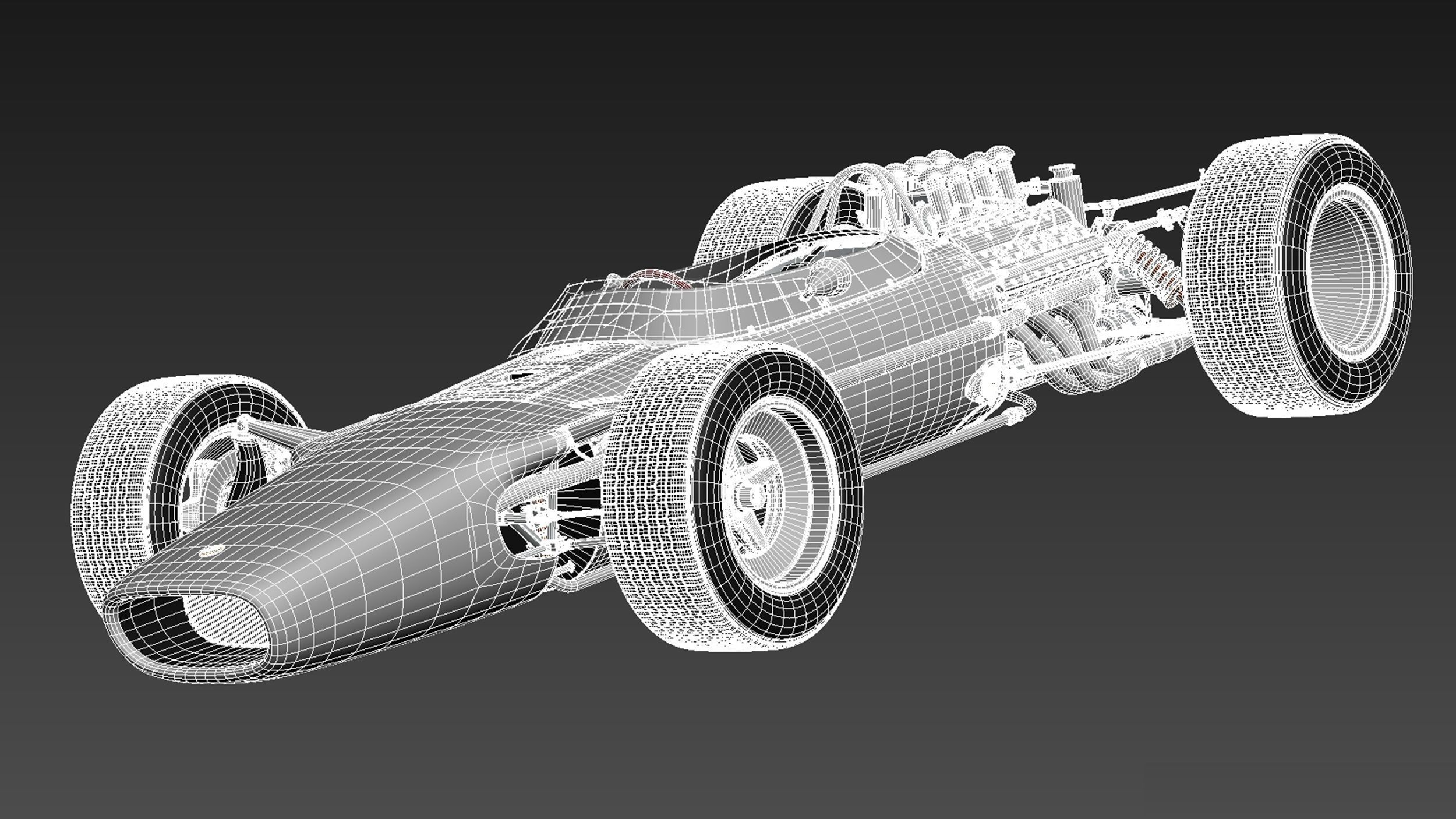Lotus 49 1967-1970 3D model_18