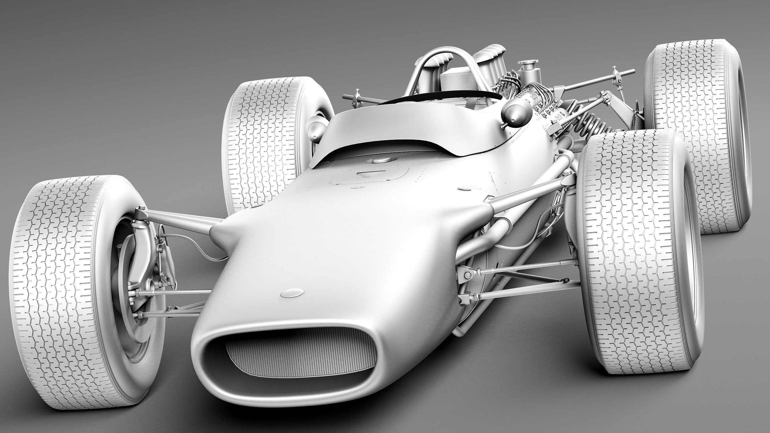 Lotus 49 1967-1970 3D model_9