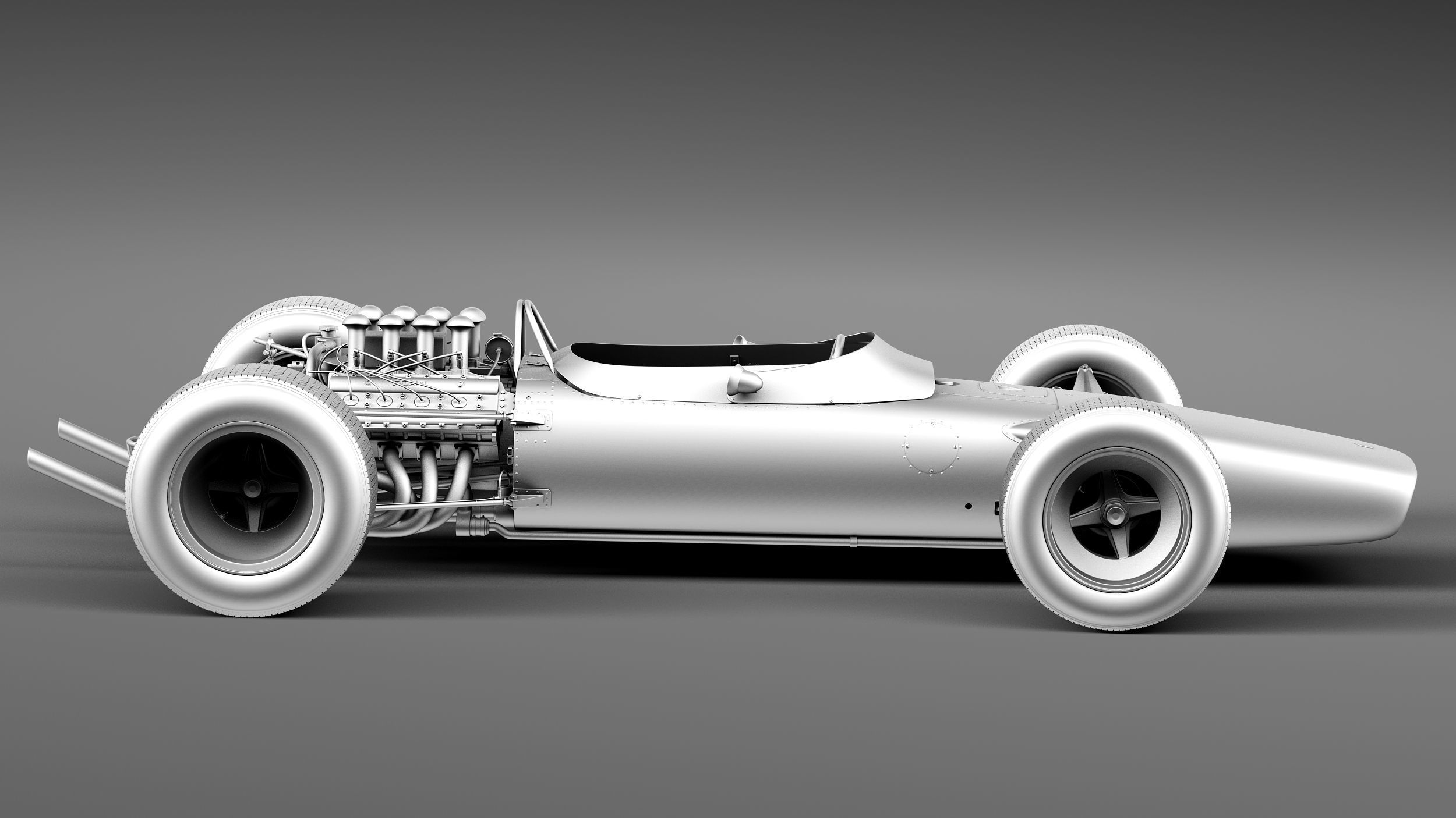 Lotus 49 1967-1970 3D model_14