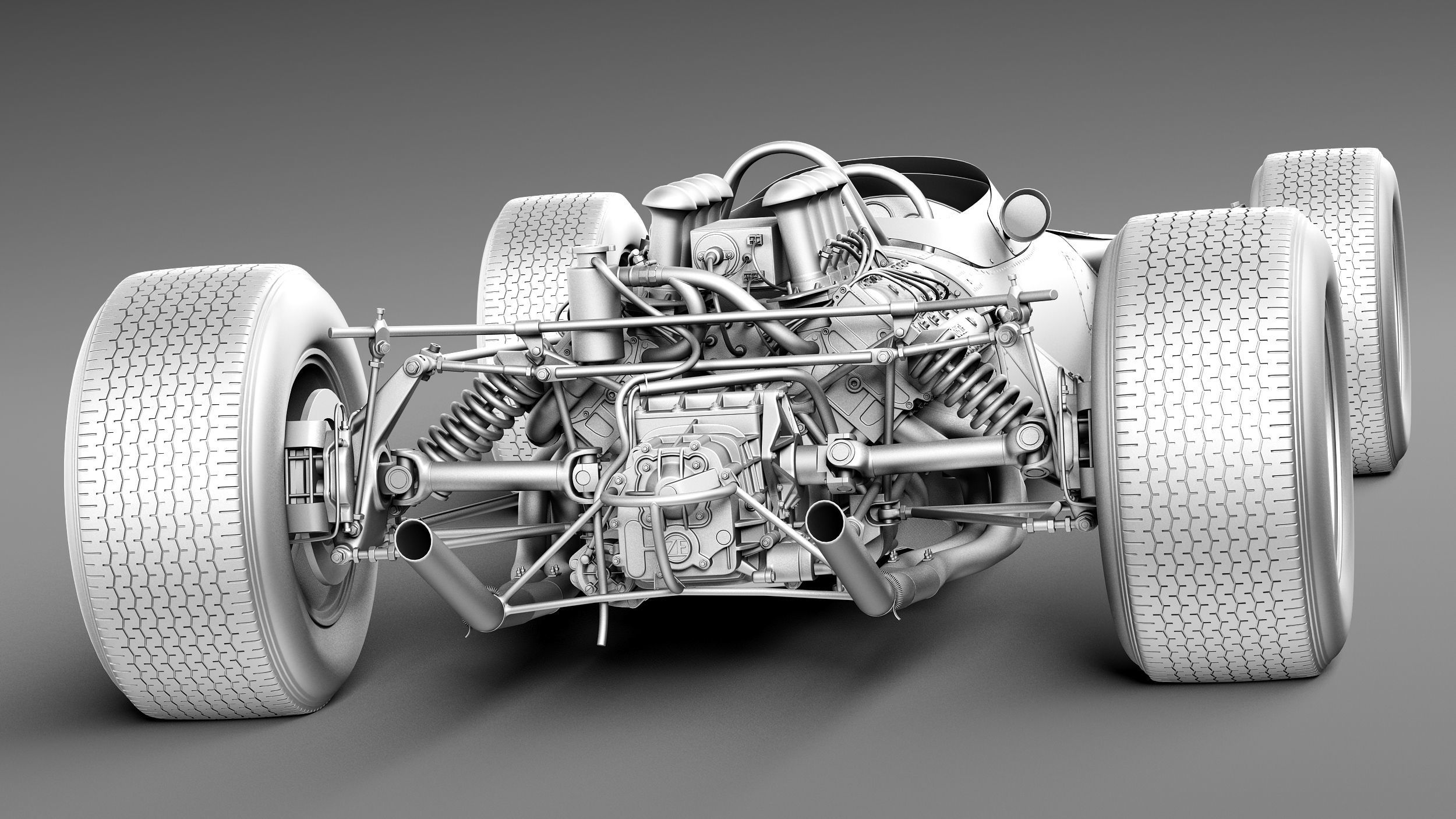 Lotus 49 1967-1970 3D model_13
