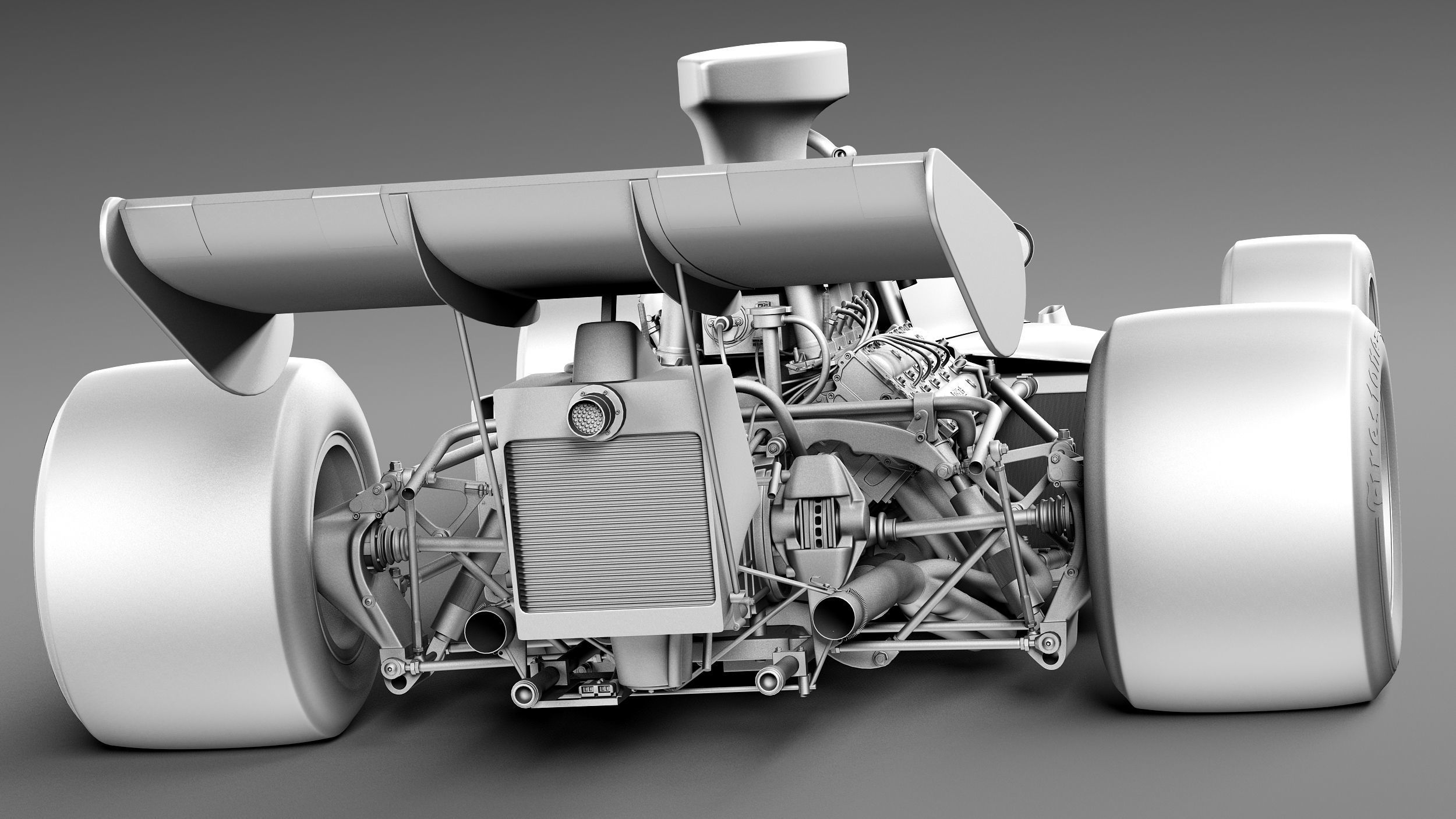 Lotus 72d John Player Special 1970-1975 3D model_13