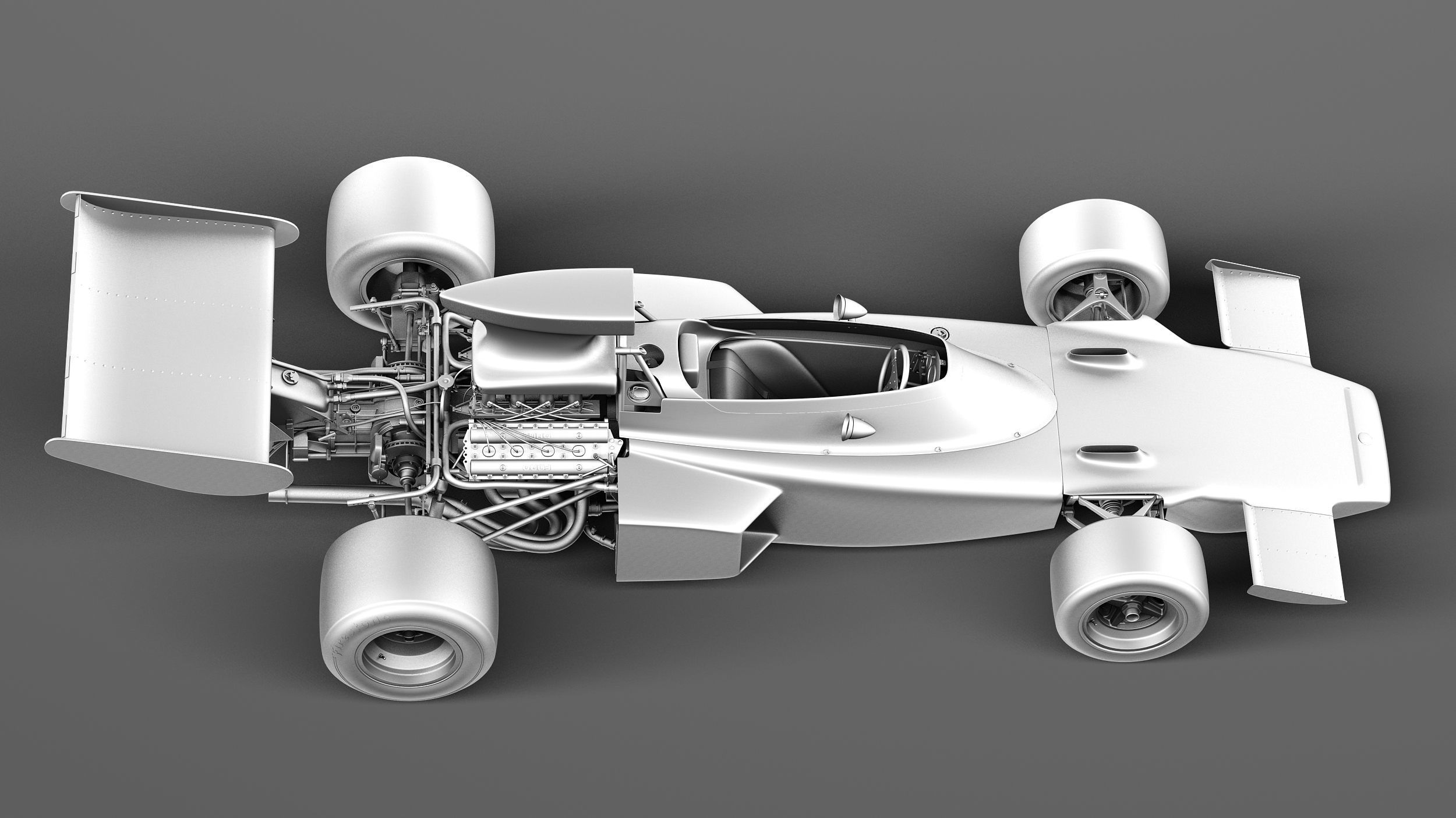 Lotus 72d John Player Special 1970-1975 3D model_15