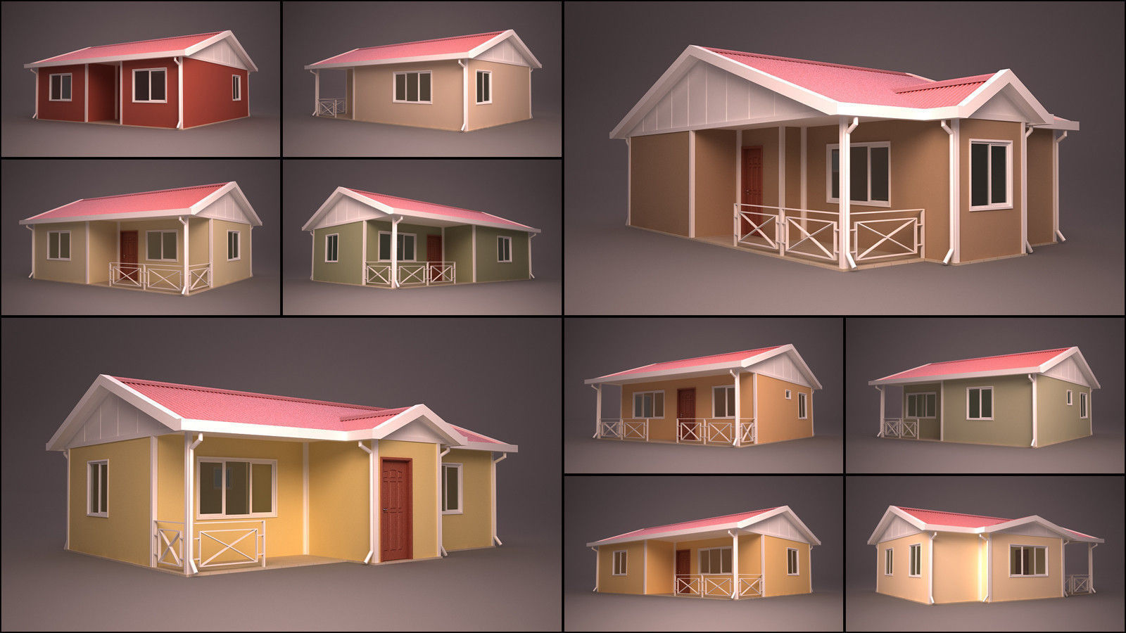 HOME COLLECTION 2 house 3D model_2