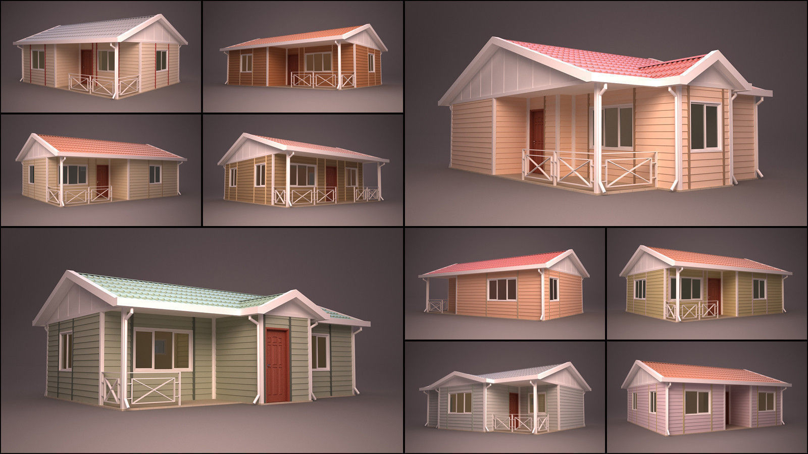 HOME COLLECTION 2 house 3D model_1