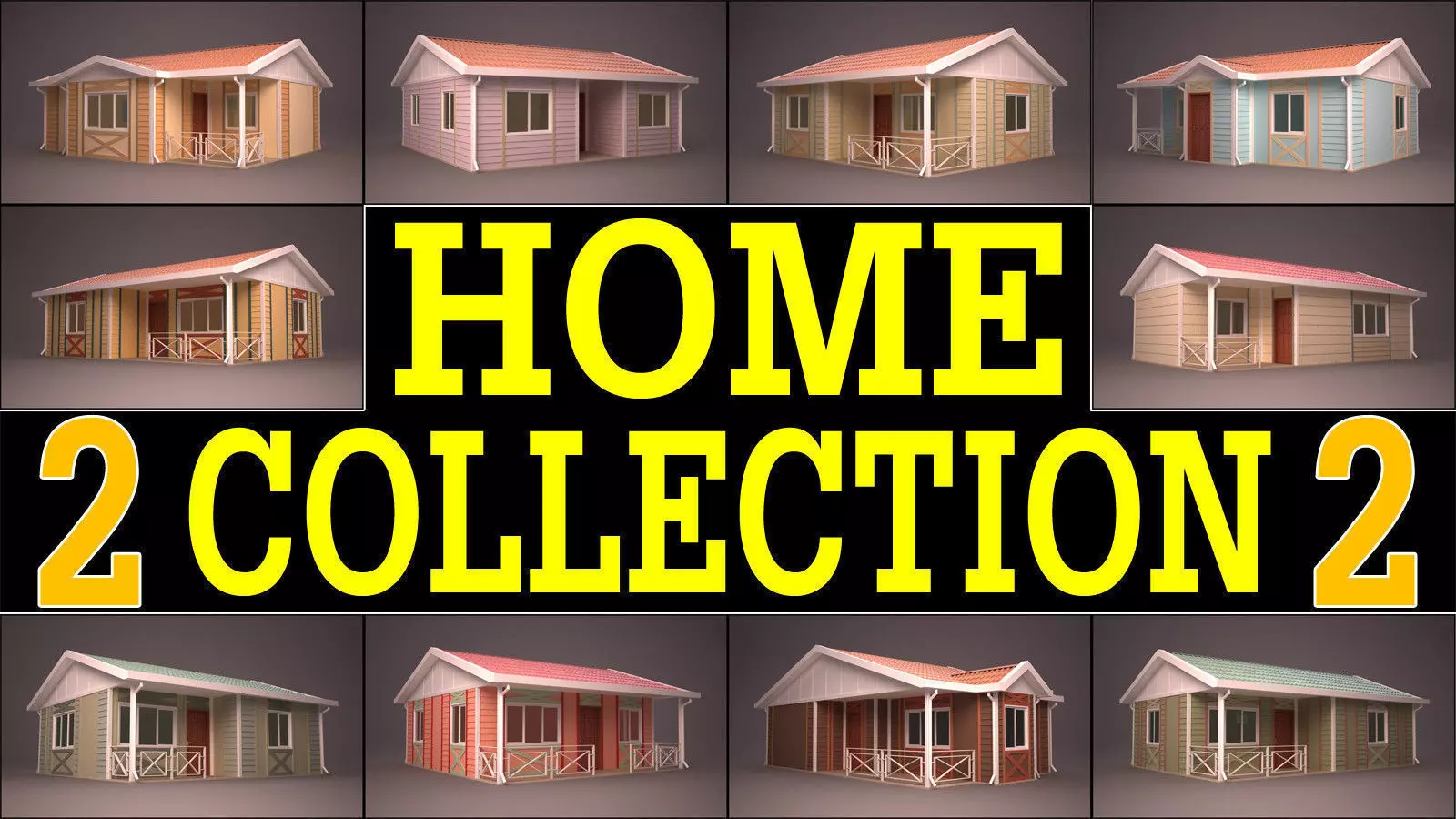HOME COLLECTION 2 house 3D model_0