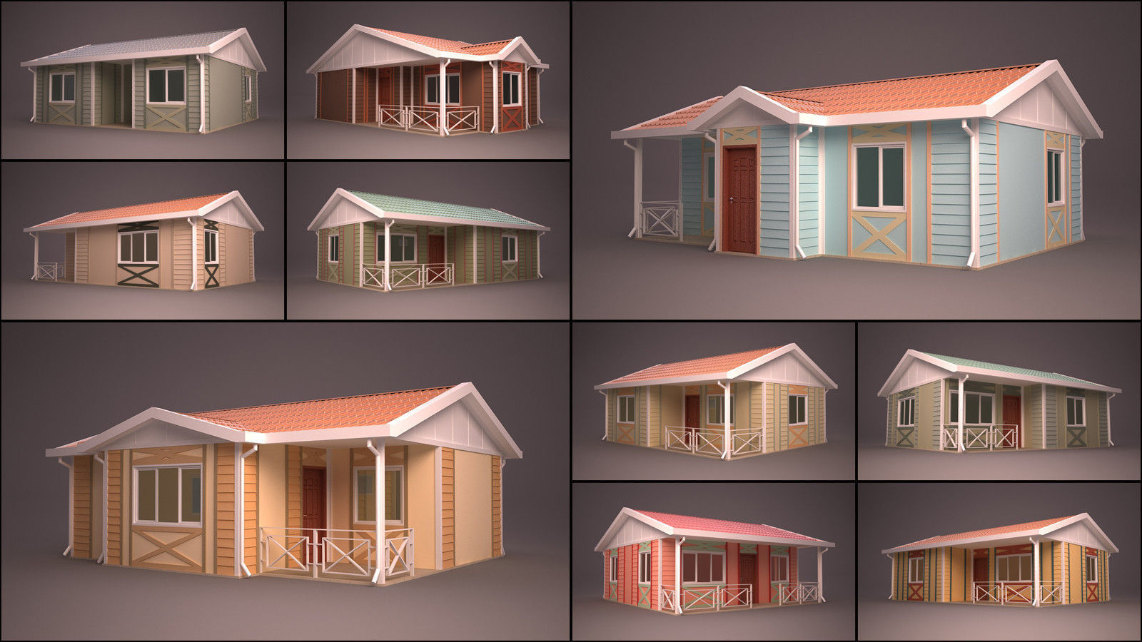 HOME COLLECTION 2 house 3D model_4