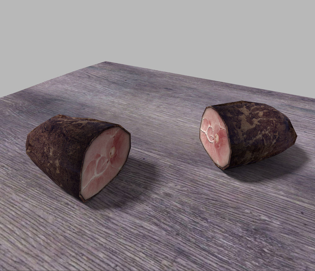 low poly food pack Low-poly 3D model_5