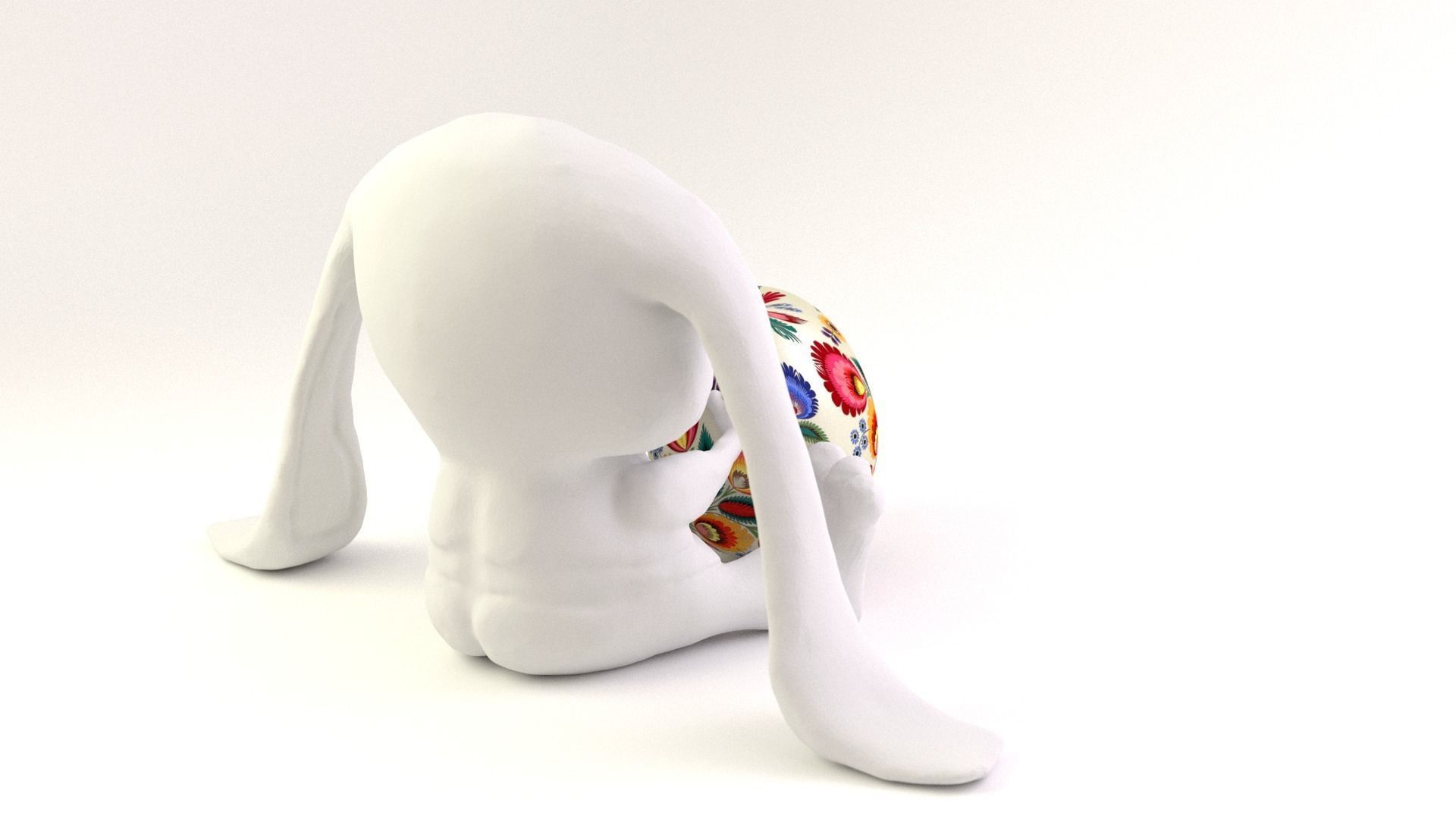 Easter Bunny 3D print model_1