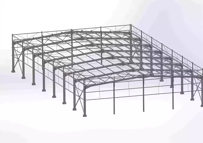Structural steel Free 3D model