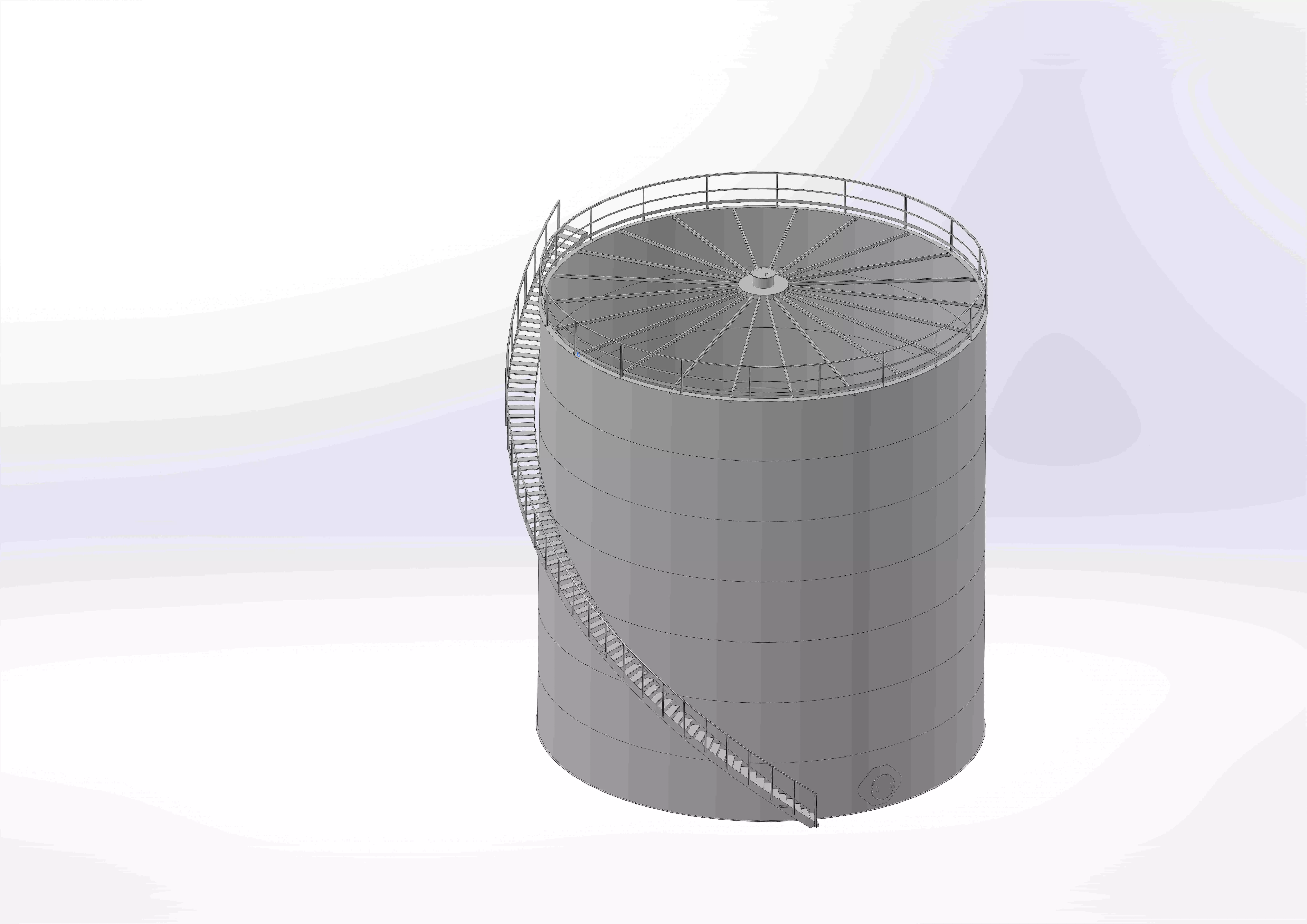 Tank api  Free 3D model_0