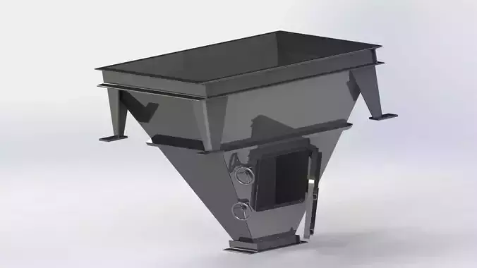 Hopper filter Free 3D model
