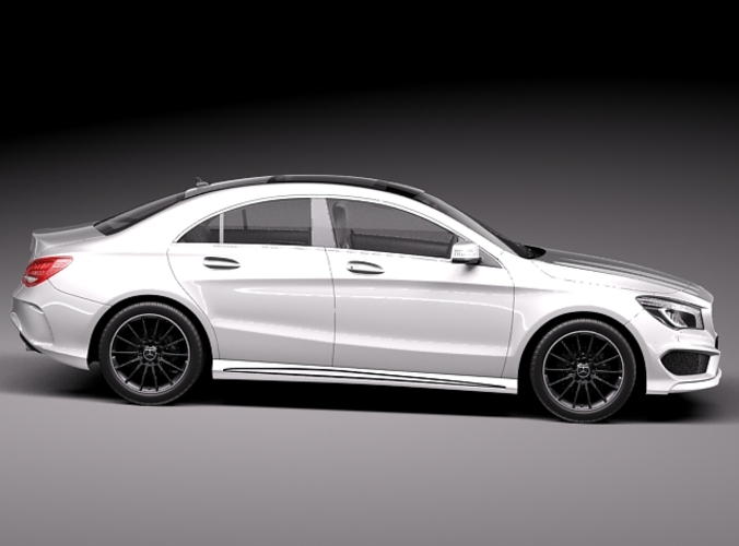 MercedesBenz CLAclass AMG 2014 3D Model MAX OBJ 3DS FBX C4D LWO LW MercedesBenz CLAclass AMG 2014 3D Model MAX OBJ 3DS FBX C4D LWO LW