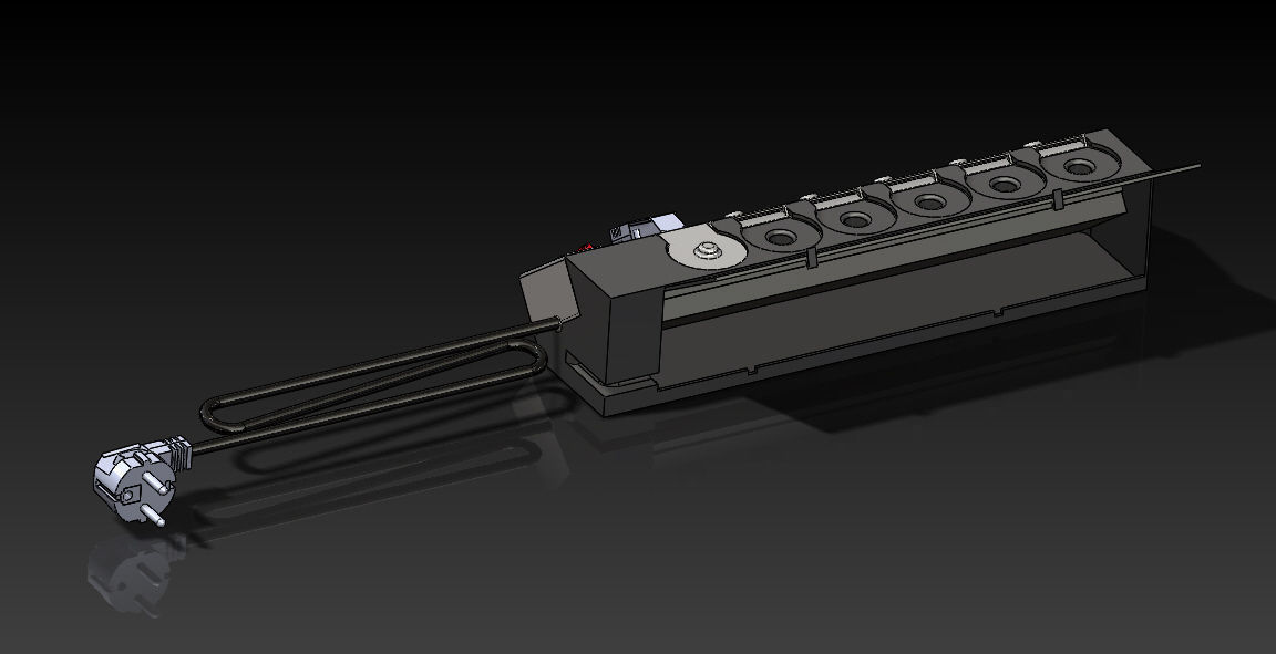 Commel Socket Design Challenge Free 3D model_1