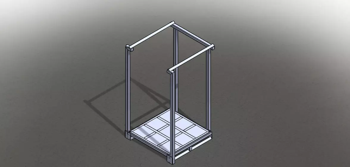 RACK PALLET Free 3D model_0