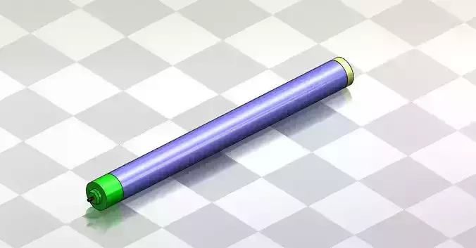 Plotter pencil Free 3D model