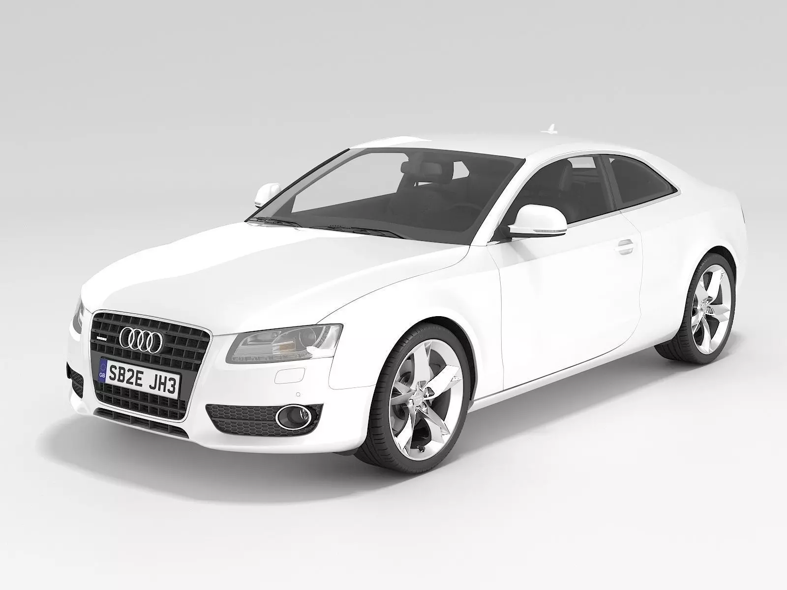 Audi A5 Coupe 2009 3D model_0