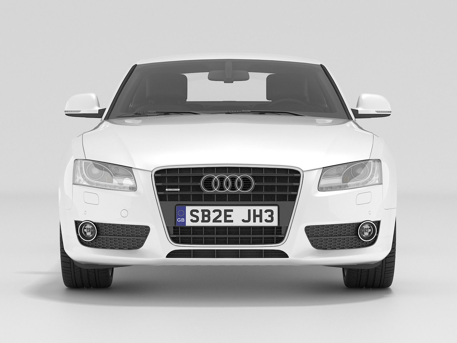 Audi A5 Coupe 2009 3D model_6