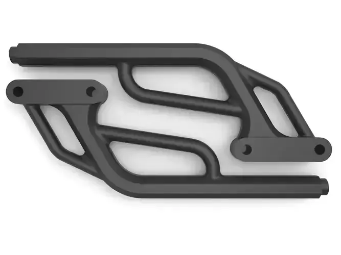 Axial Wraith Front Bumper Support 3D print model