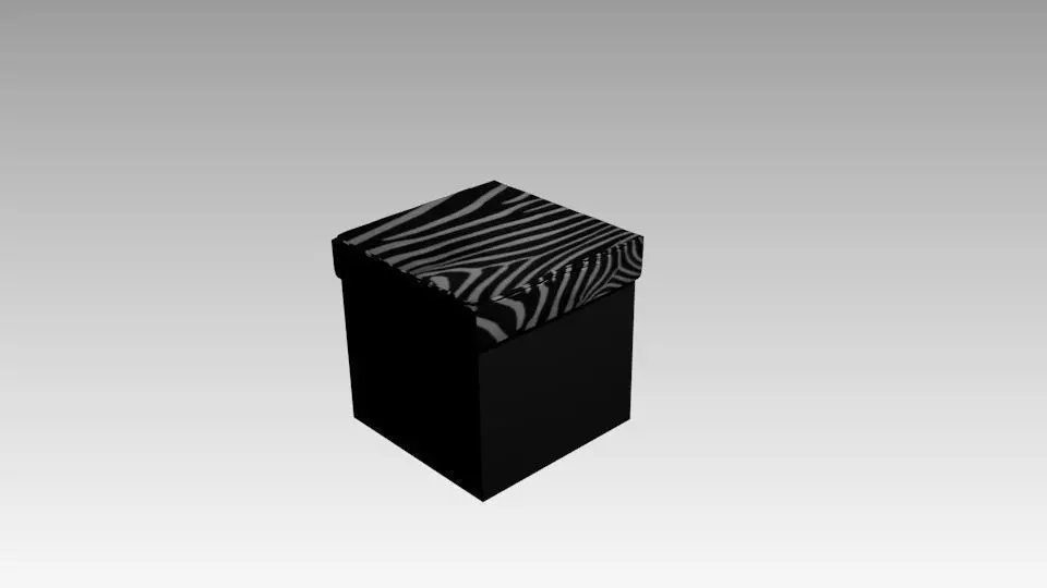 small chair Free low-poly 3D model_0