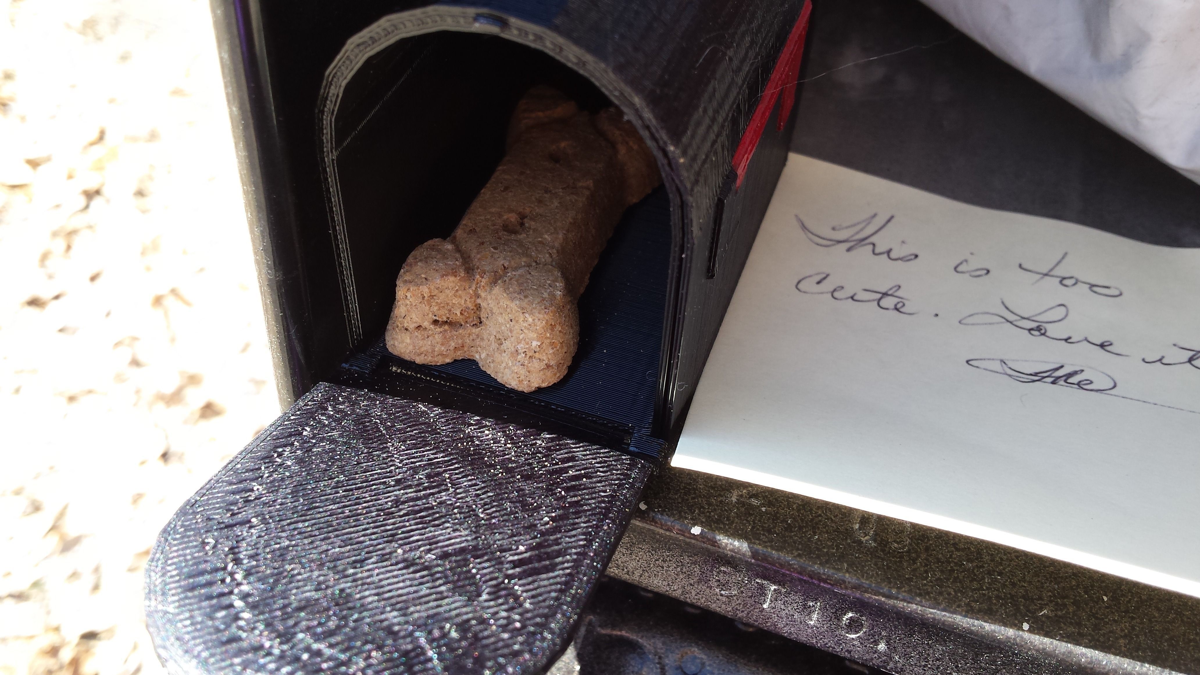 Dog Mail Box Free 3D print model_4