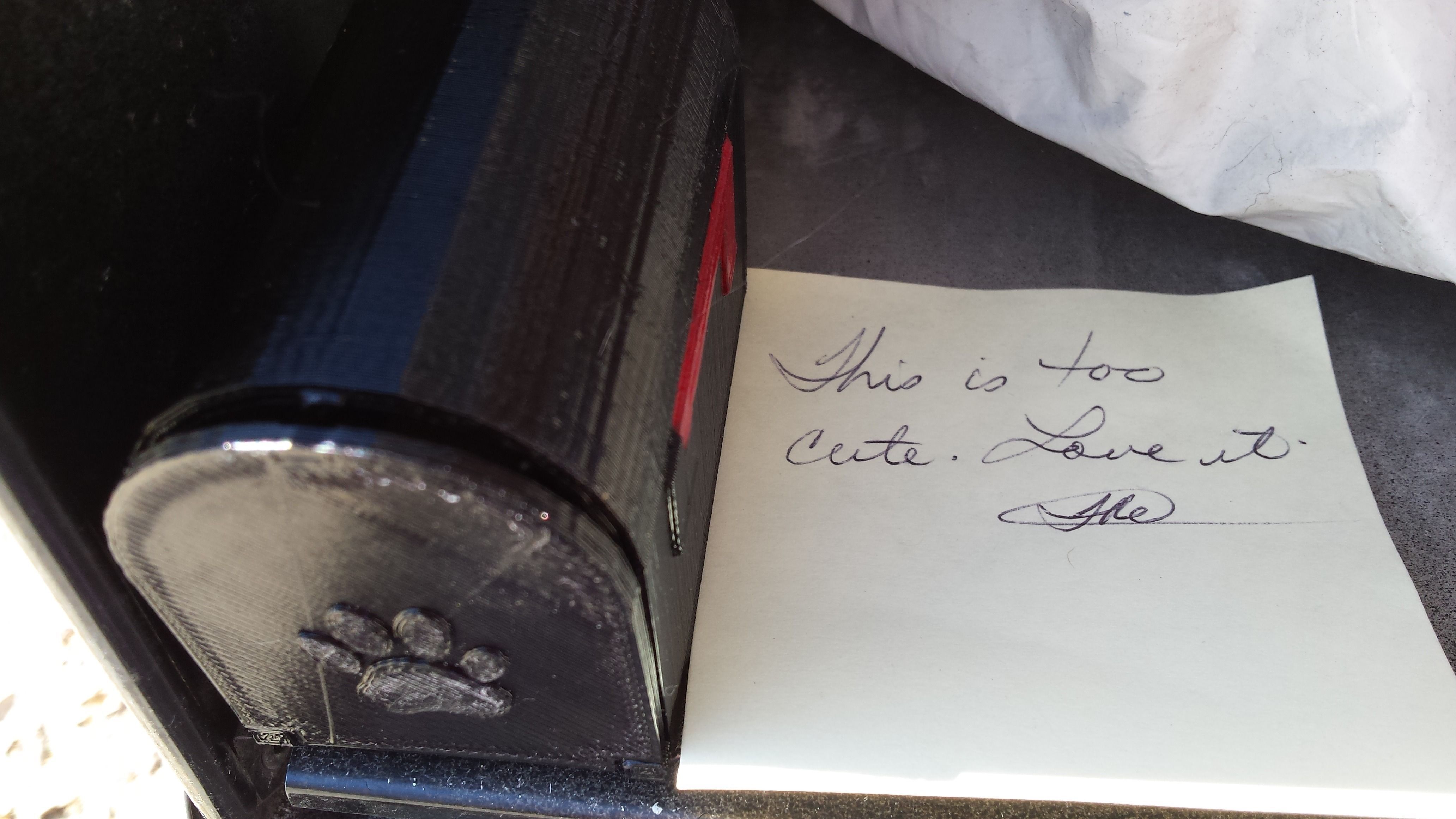 Dog Mail Box Free 3D print model_1