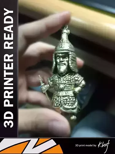 Admiral Yi Sun sin  Low Poly Ver 3D print model