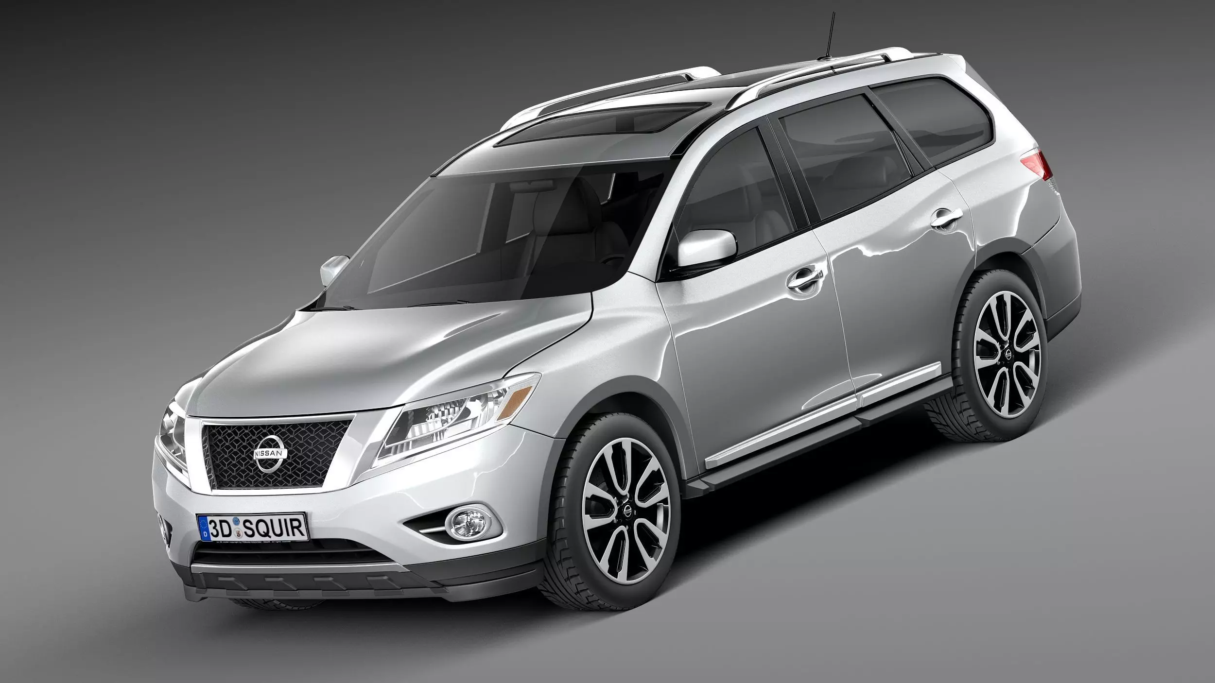 Nissan Pathfinder 2013 3D model