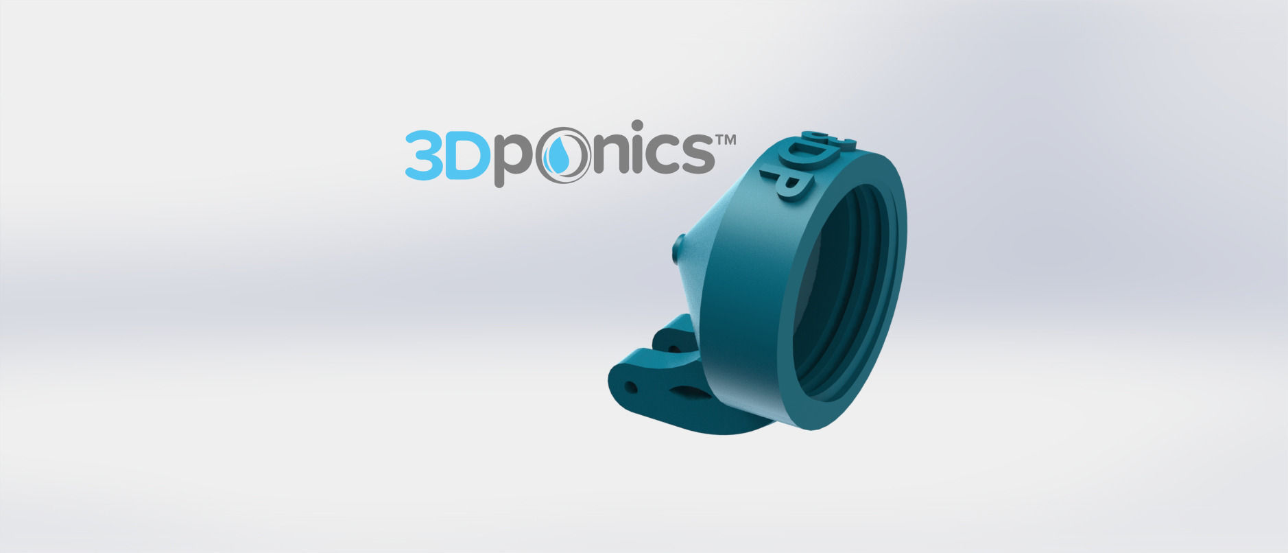 Floater Nozzle - 3Dponics Non-Circulating Hydroponics Free 3D print model_4